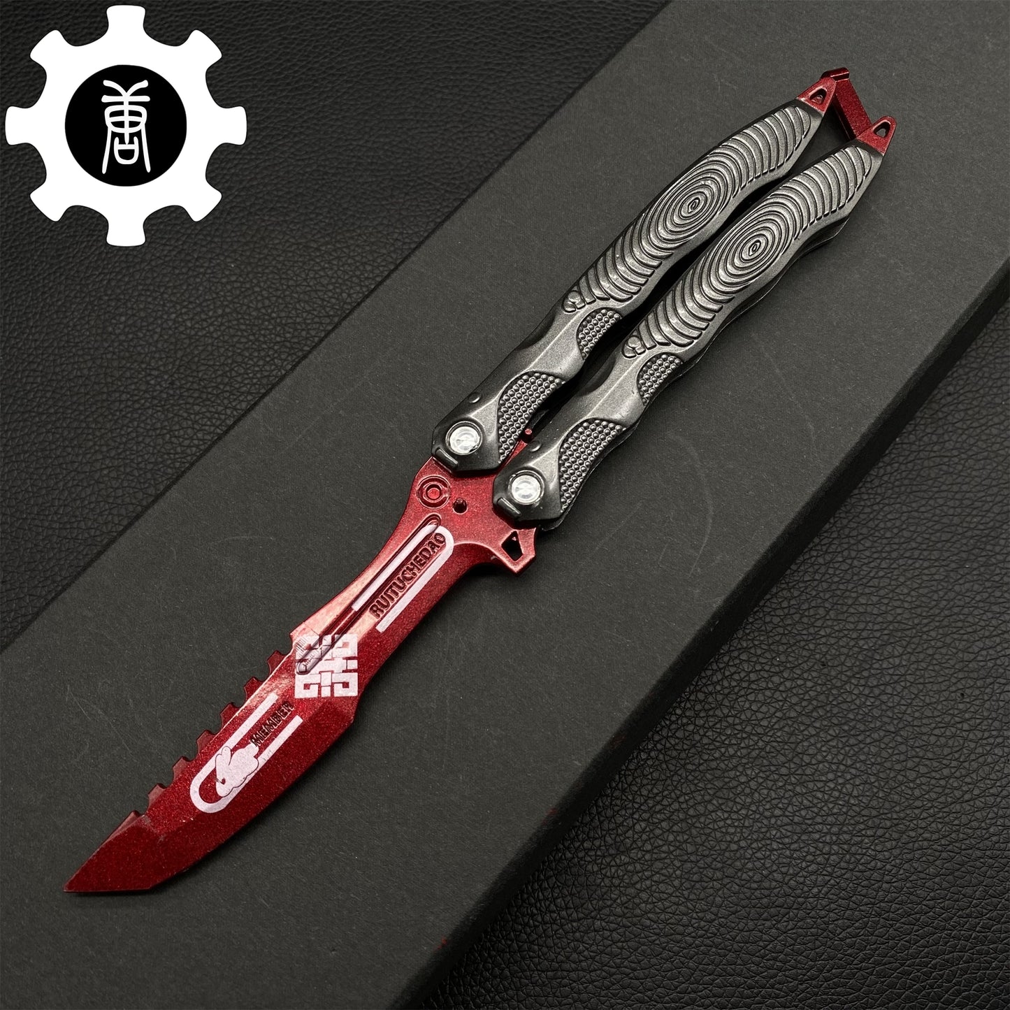 Game Peripherals Metal Luck Rabbit Butterfly Knife Prop