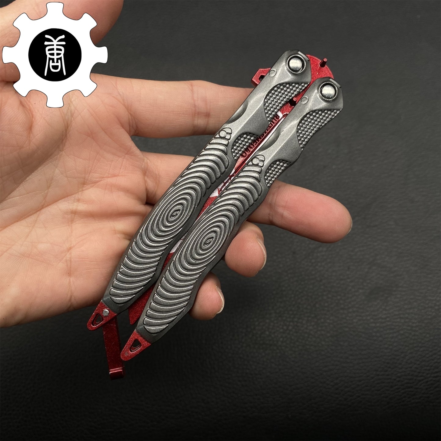 Game Peripherals Metal Luck Rabbit Butterfly Knife Prop