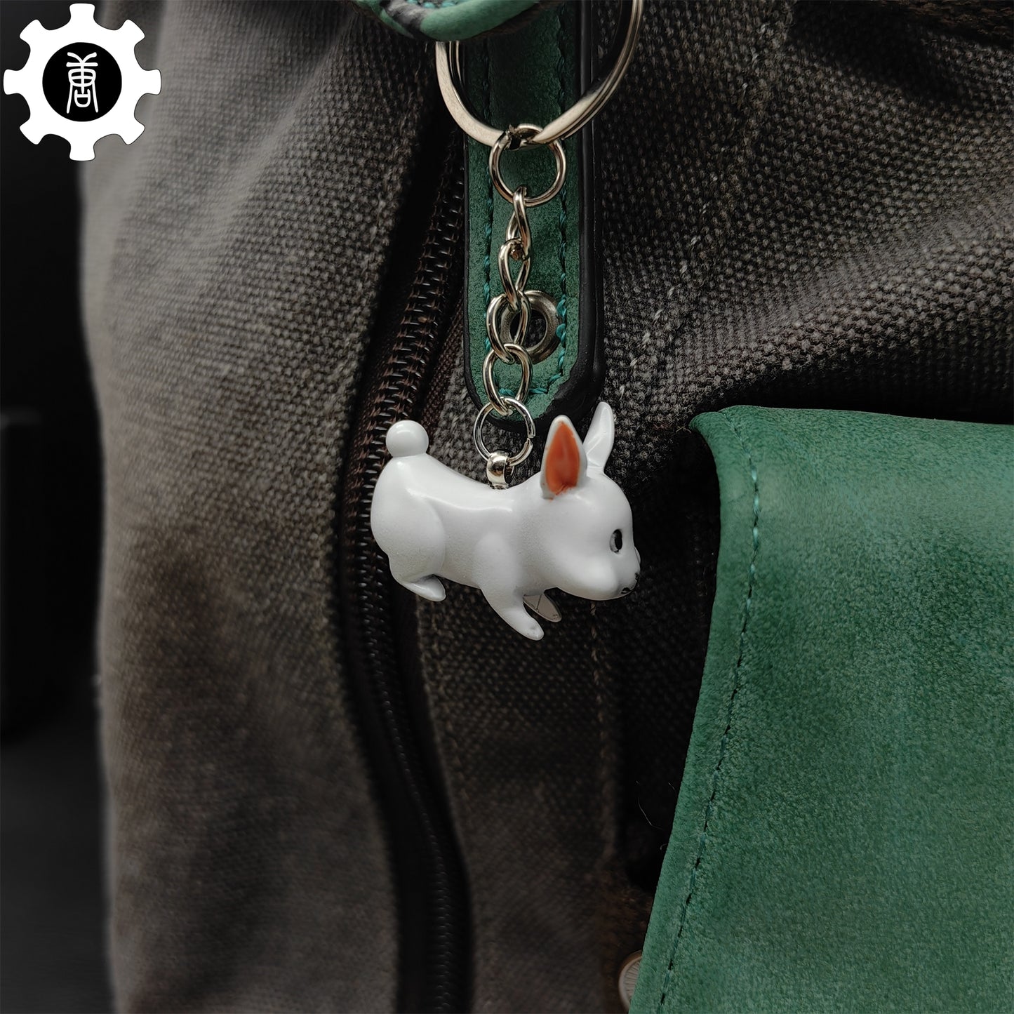 Mini Luna Buddy Gun Buddy Keychain Backpack Metal Pendant