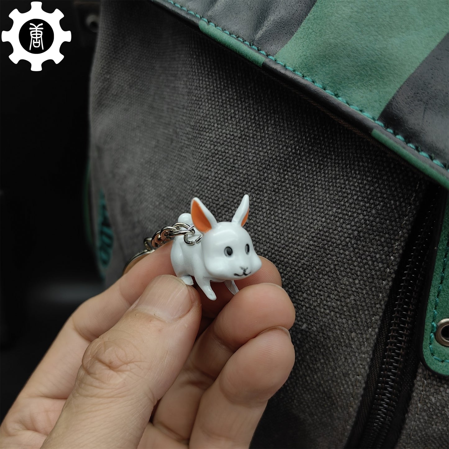 Mini Luna Buddy Gun Buddy Keychain Backpack Metal Pendant