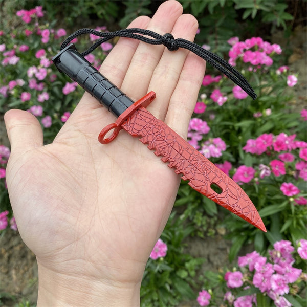 Red Knife M9 Bayonet, Inspired by CS M9 Crimson Web, Collections Model With  a Stand, Weapon. 3d Printed. Home Disign. Men's Gift. Cosplay. 