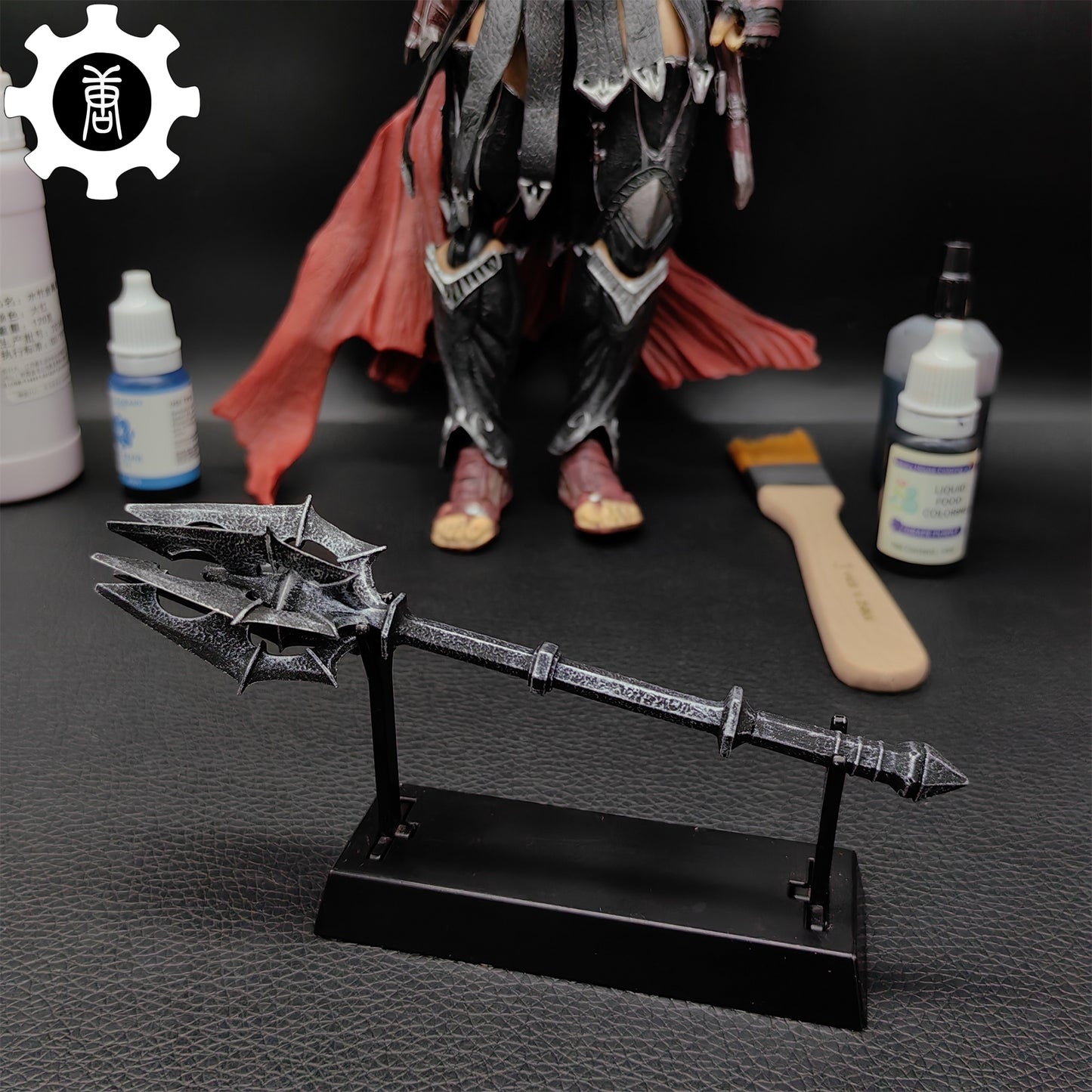 3D Printed 1: 12 Scale Mace Of Sauron Game Display Art