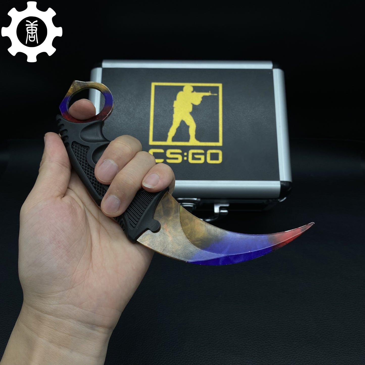 Marble Fade Skin Flip Knife & Karambit & Stickers & Keychains & AK With Case