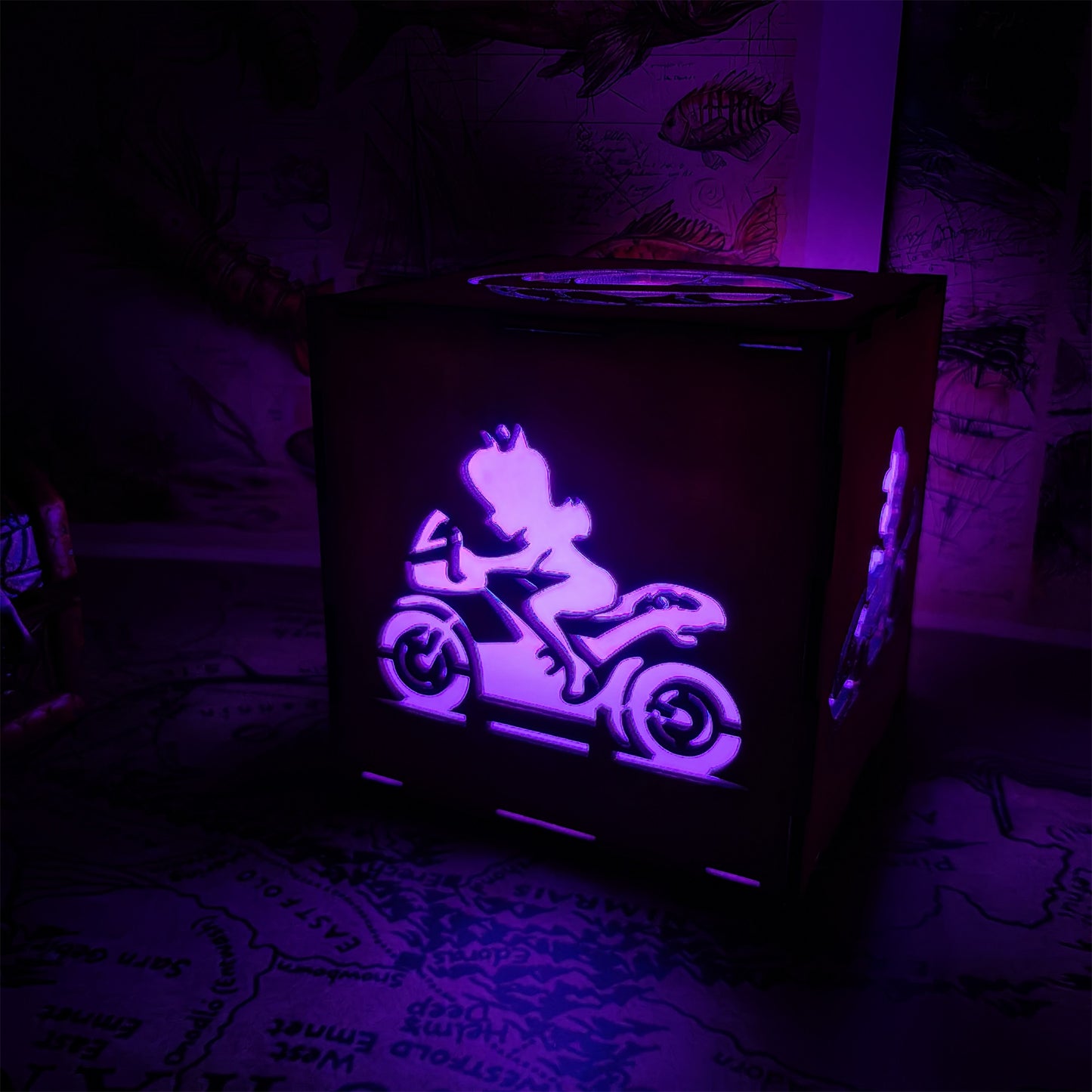 Mario Kart Inspired Night Light