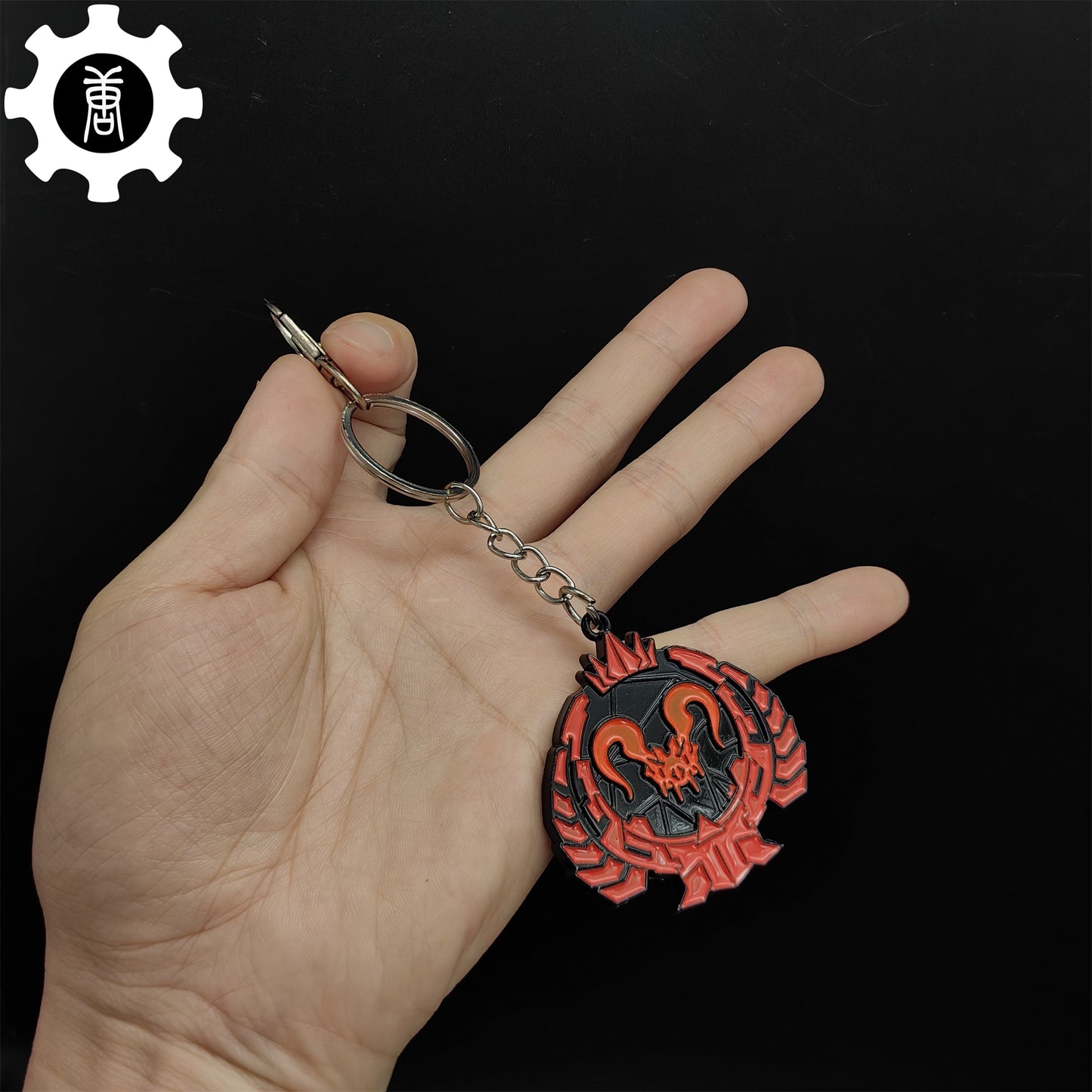 Metal Champion Medal Keychain Pendant