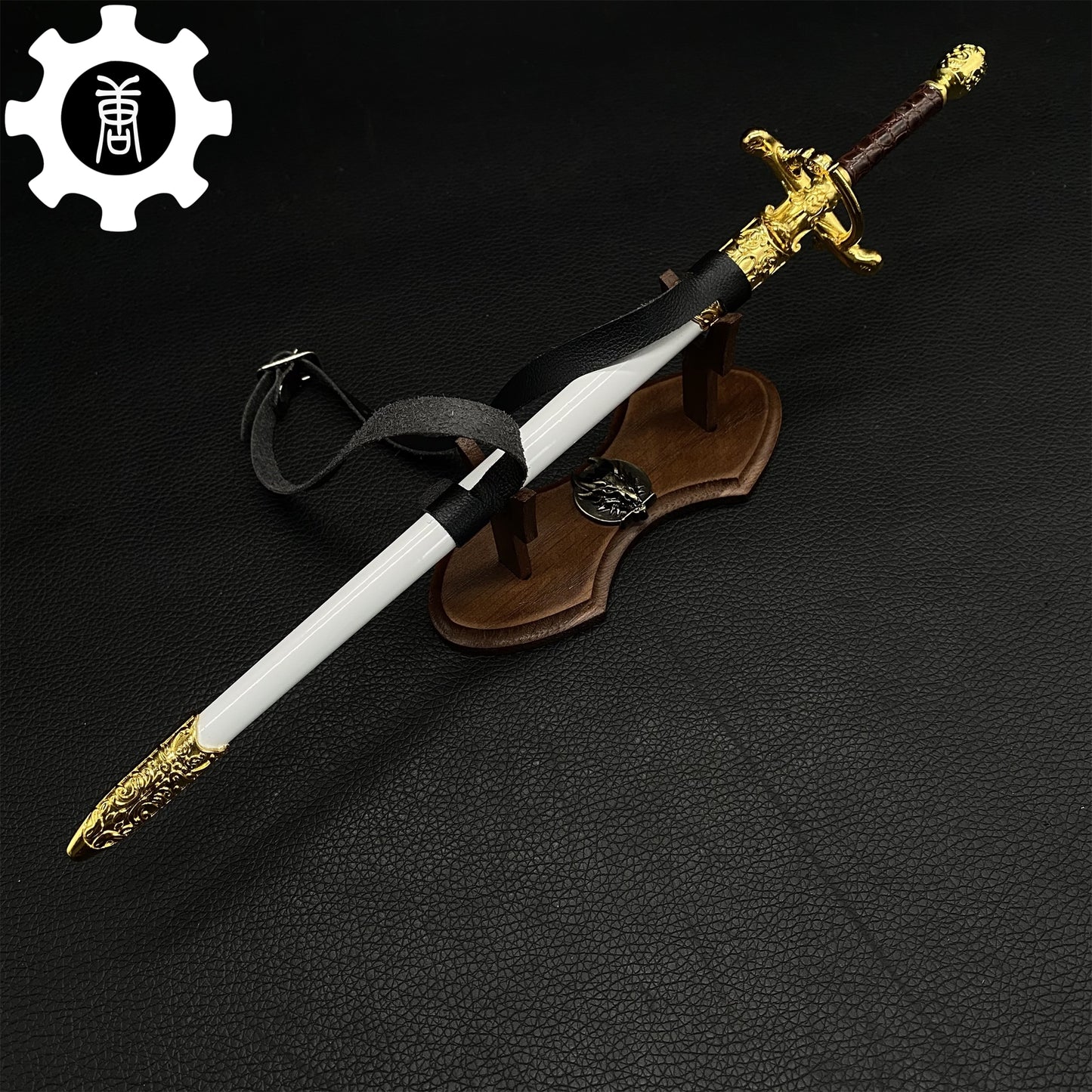 Metal Middle Age Rapier Sword Display Collection