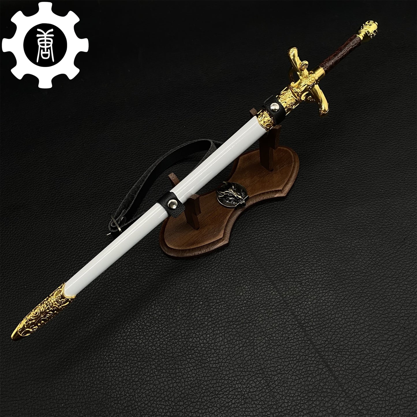 Metal Middle Age Rapier Sword Display Collection