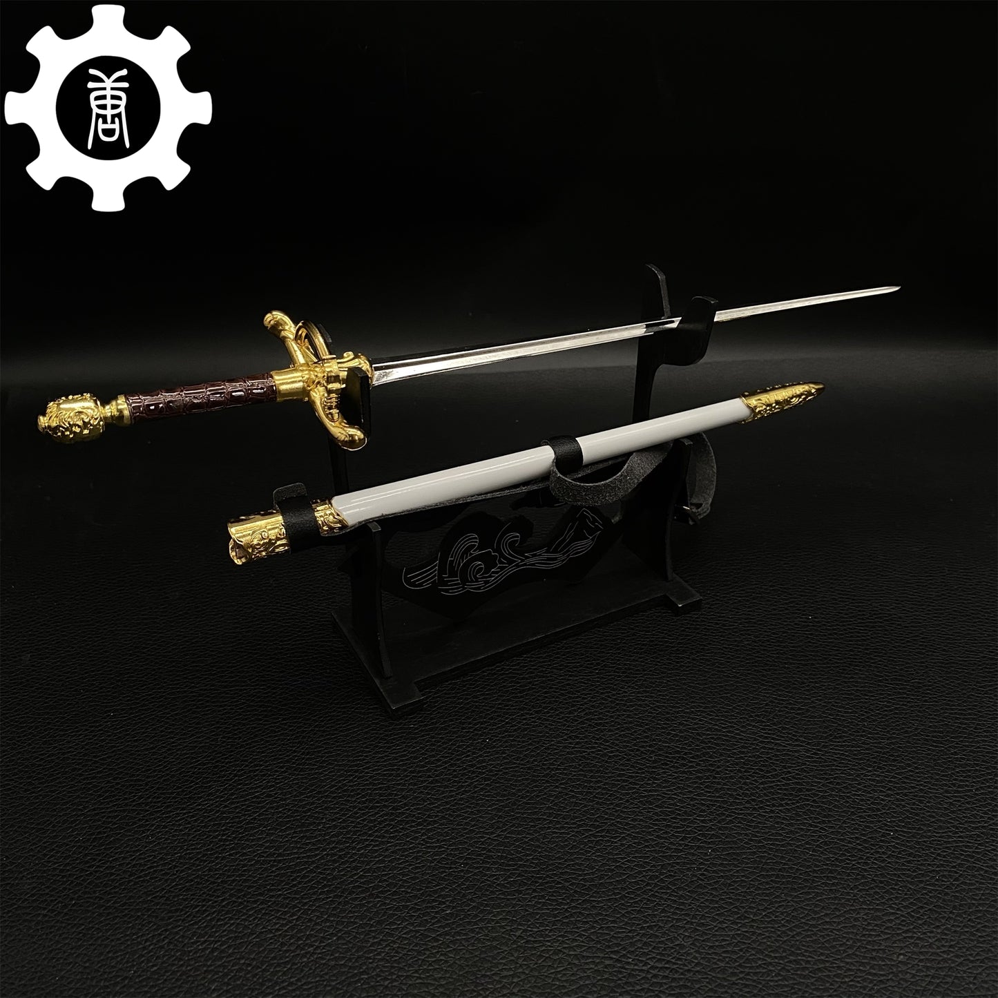 Metal Middle Age Rapier Sword Display Collection