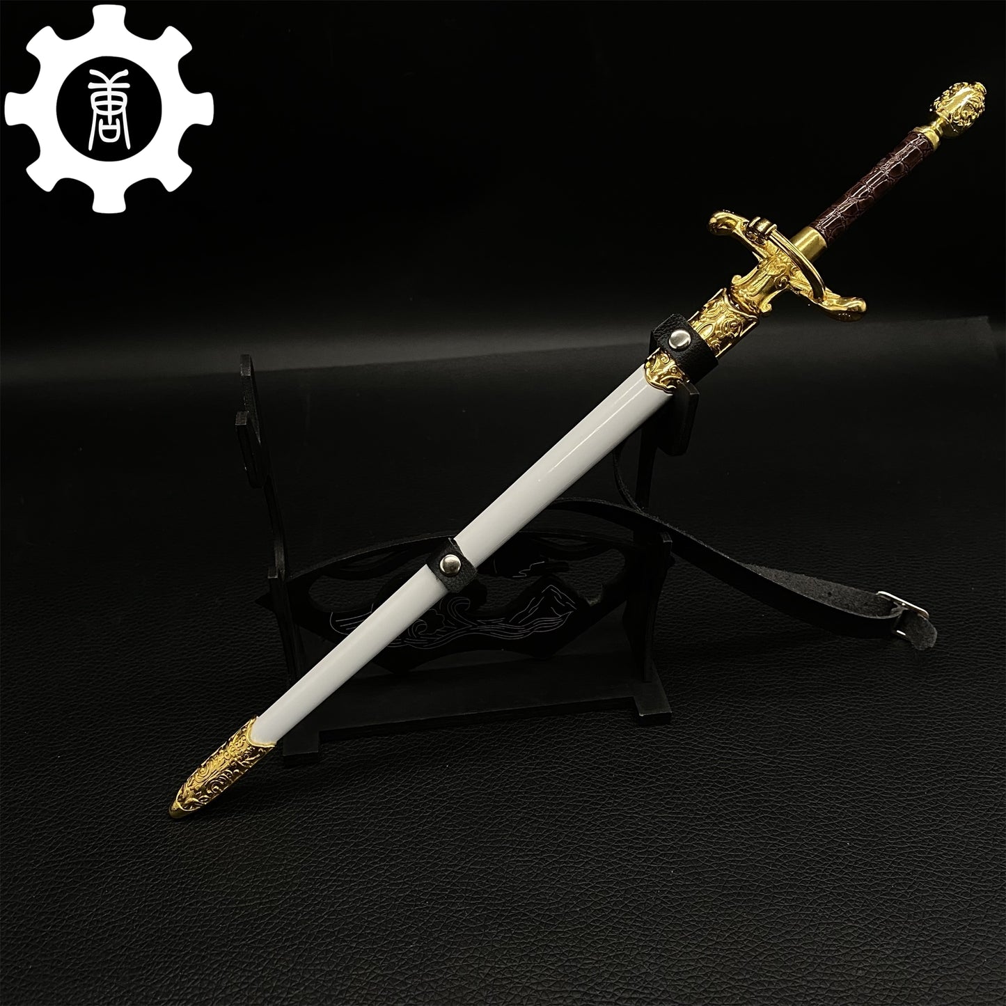 Metal Middle Age Rapier Sword Display Collection