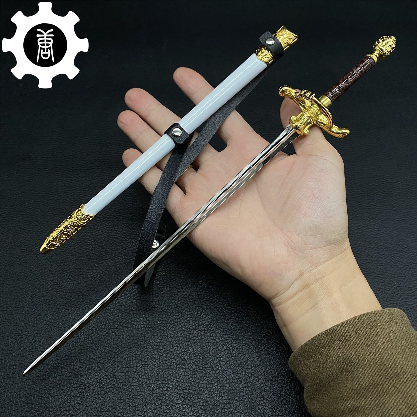 Metal Middle Age Rapier Sword Display Collection