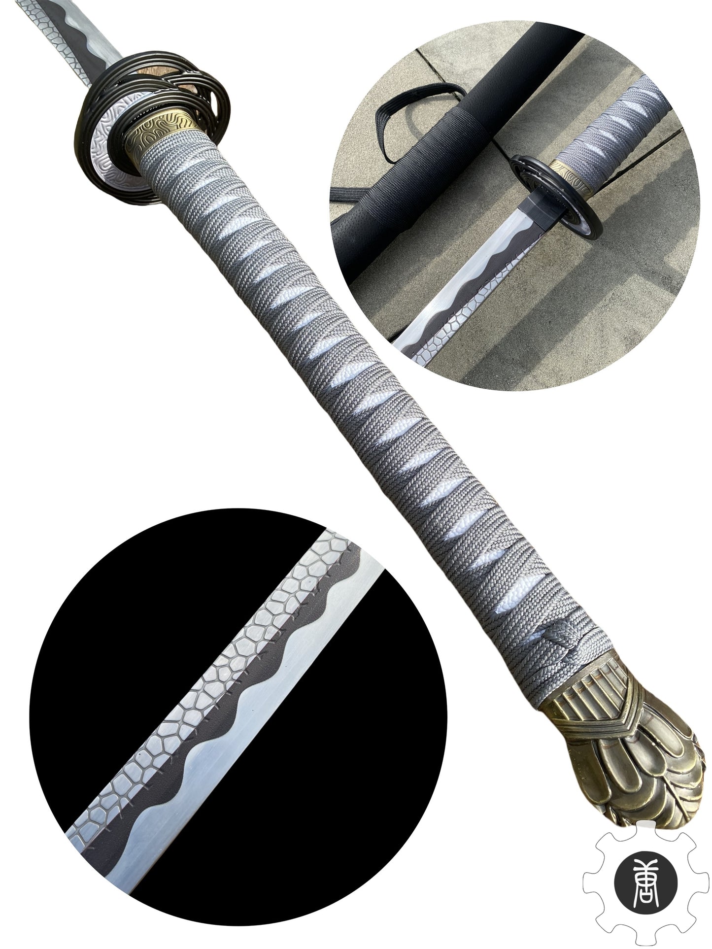 Moonveil Katana Life-Size Metal Replica