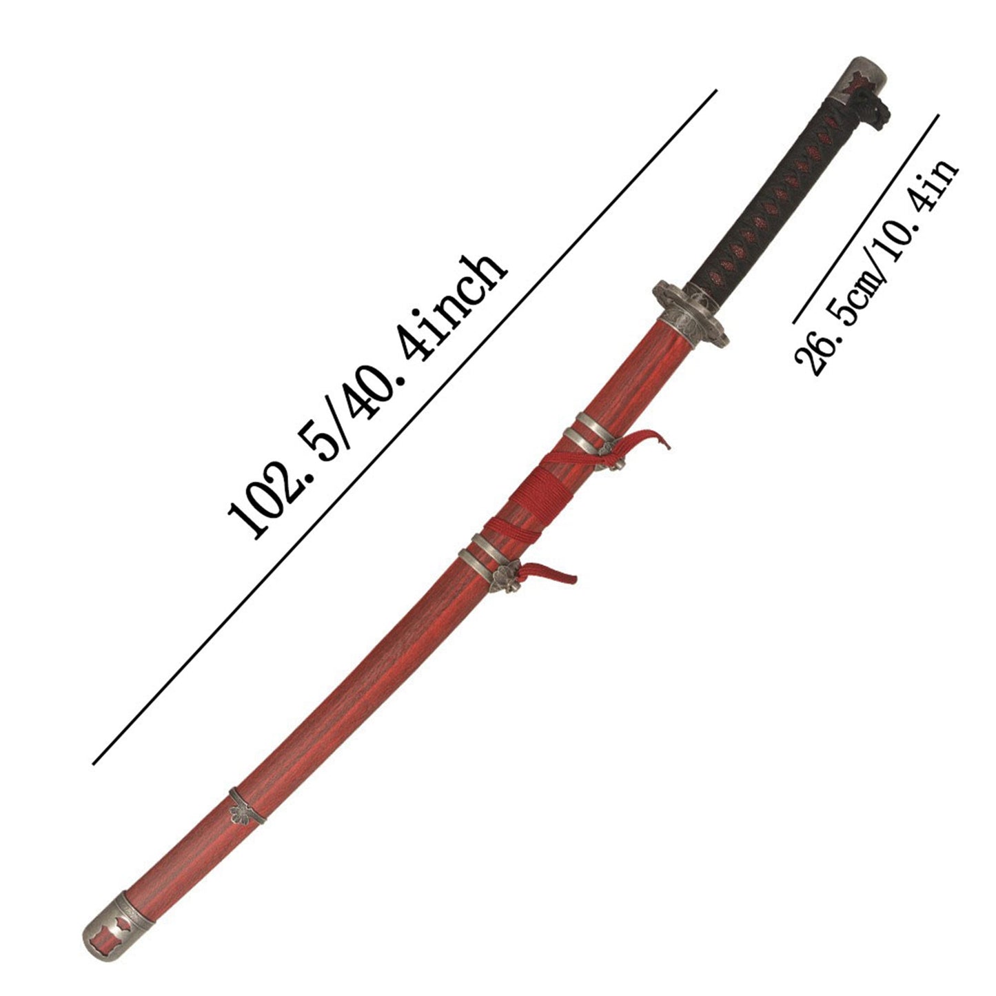 Mortal Blade Fushigiri Sword Metal Replica Cosplay Prop 40.4"