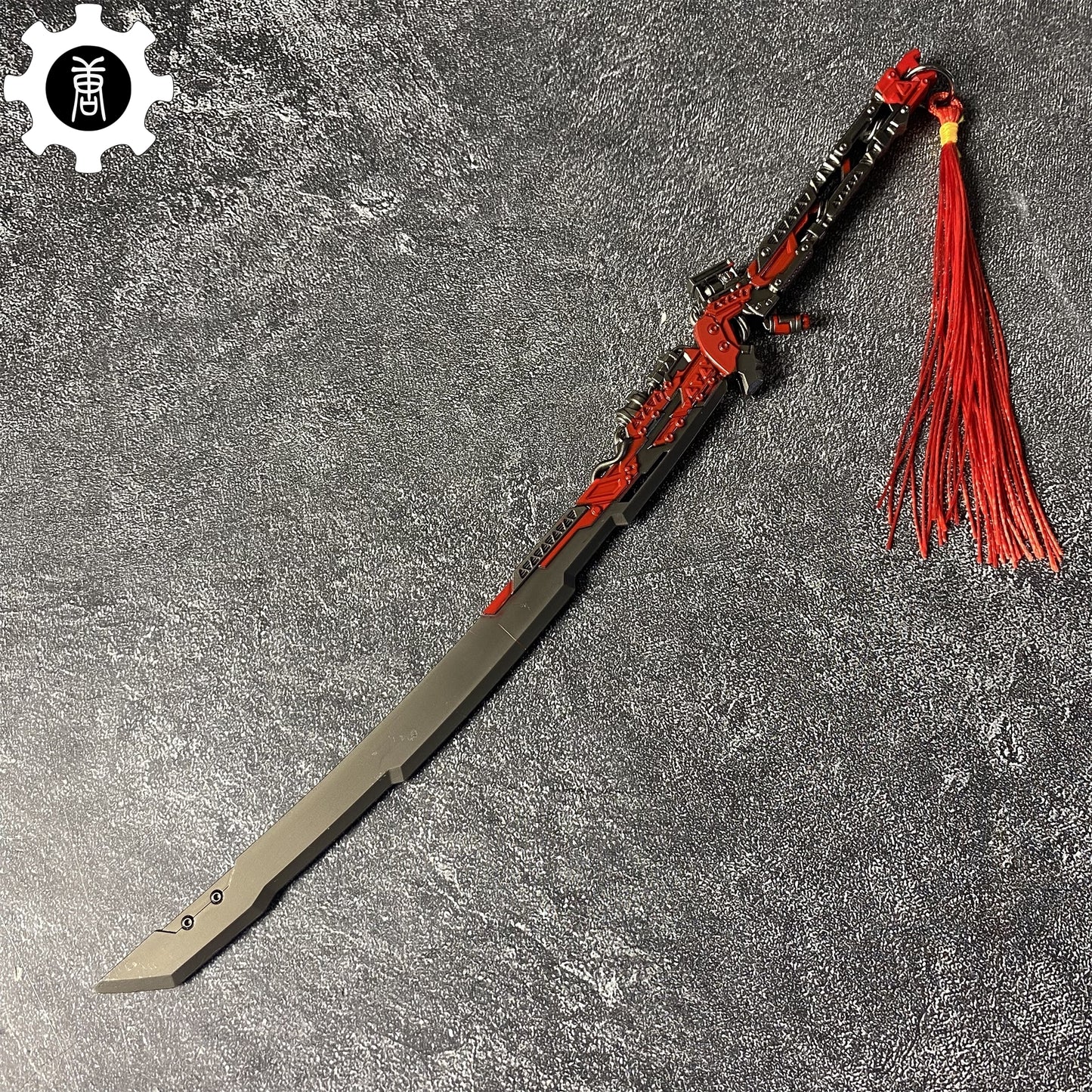 Hot Game Moth Sword Metal Prop Gift