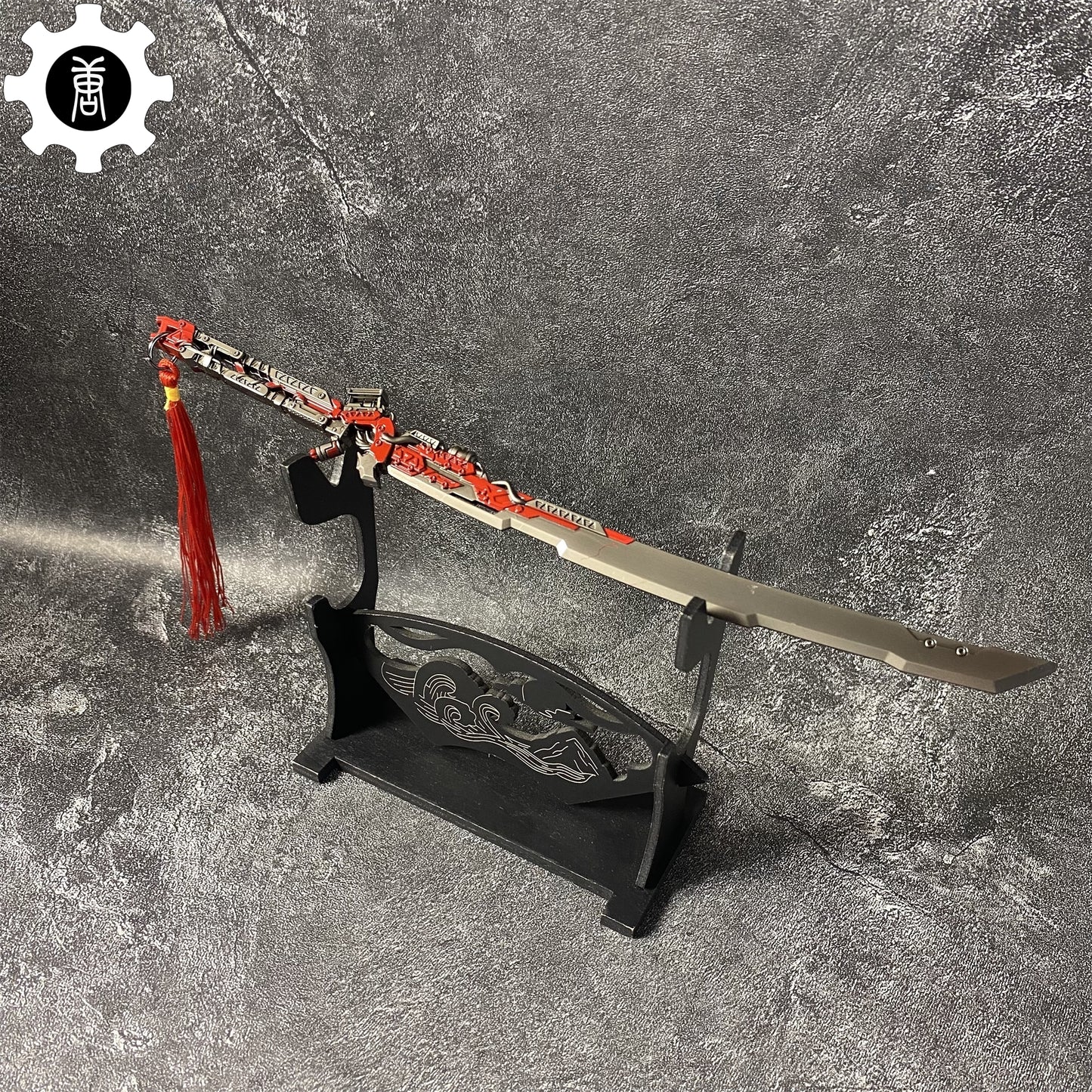 Hot Game Moth Sword Metal Prop Gift