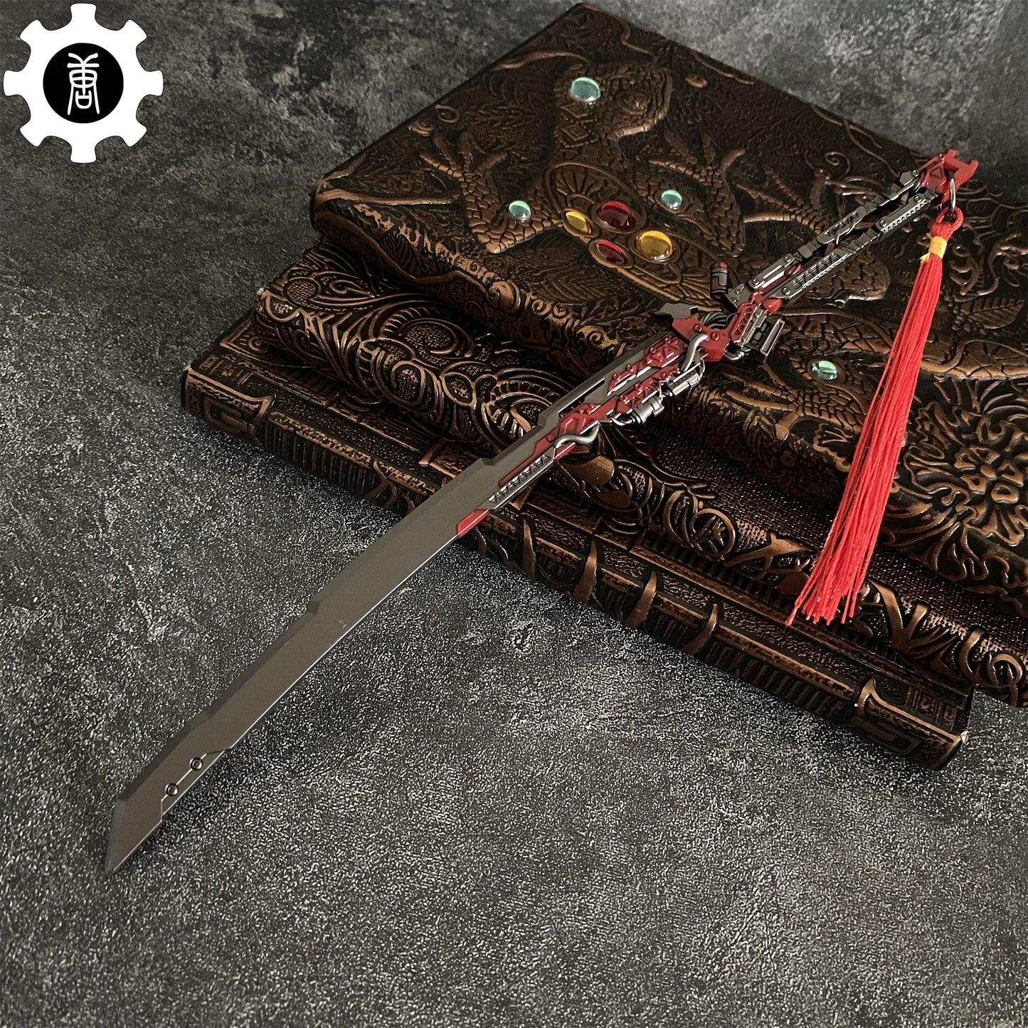 Hot Game Moth Sword Metal Prop Gift