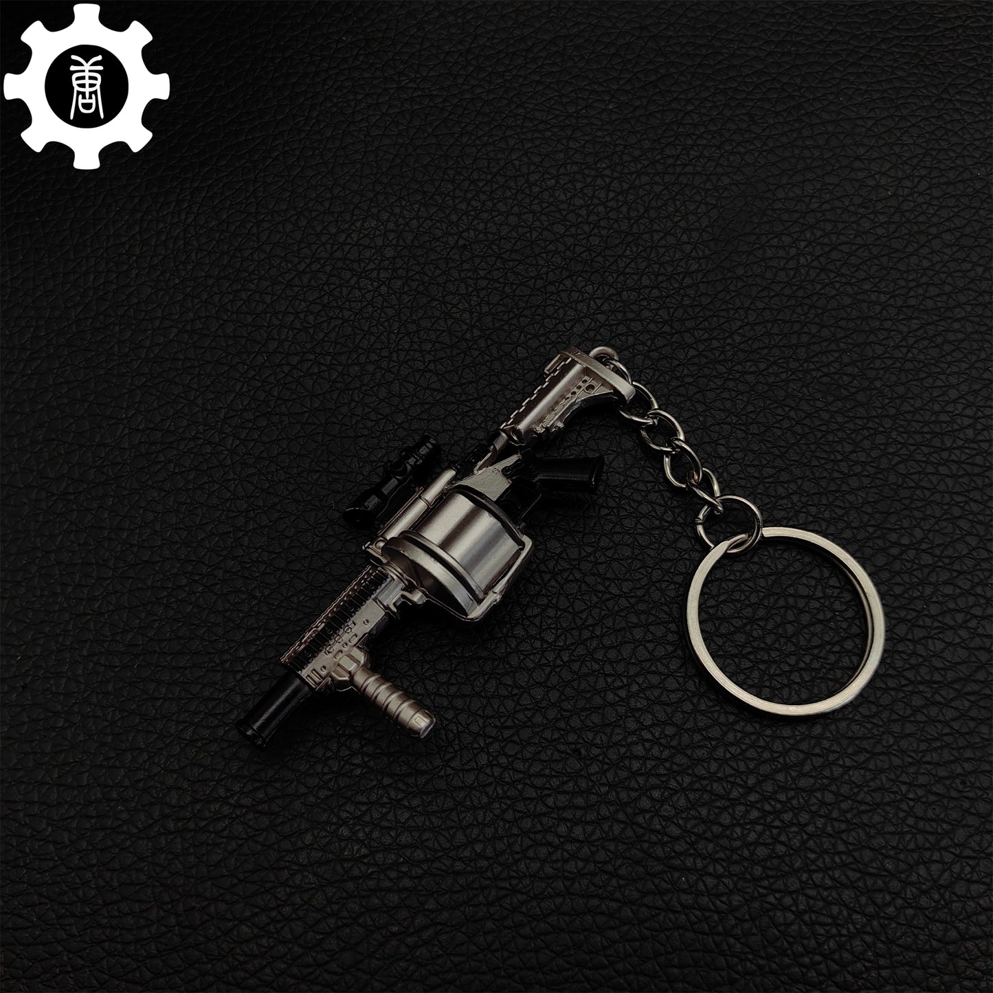 Mini Multiple Grenade Launcher MGL Metal Keychain