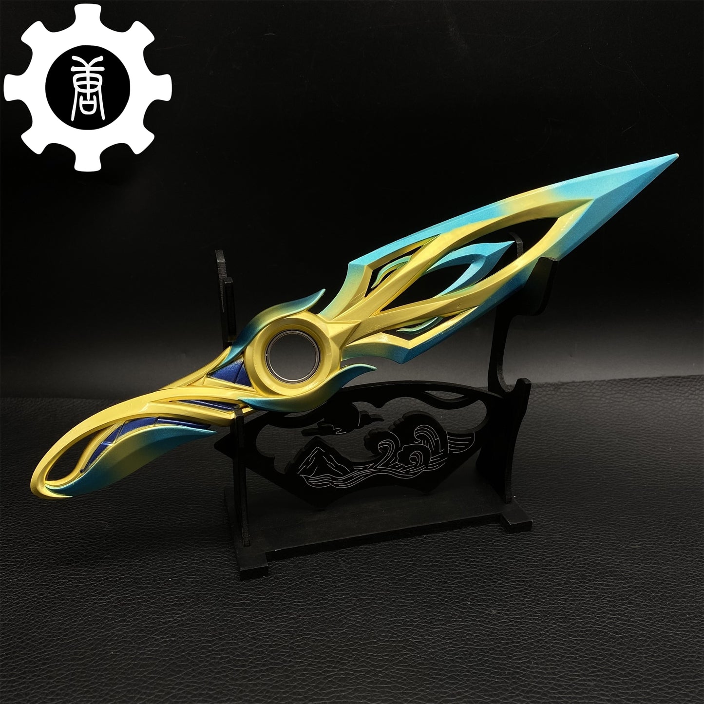 Metal Mystbloom Kunai 11'' Game Prop 2 Colors