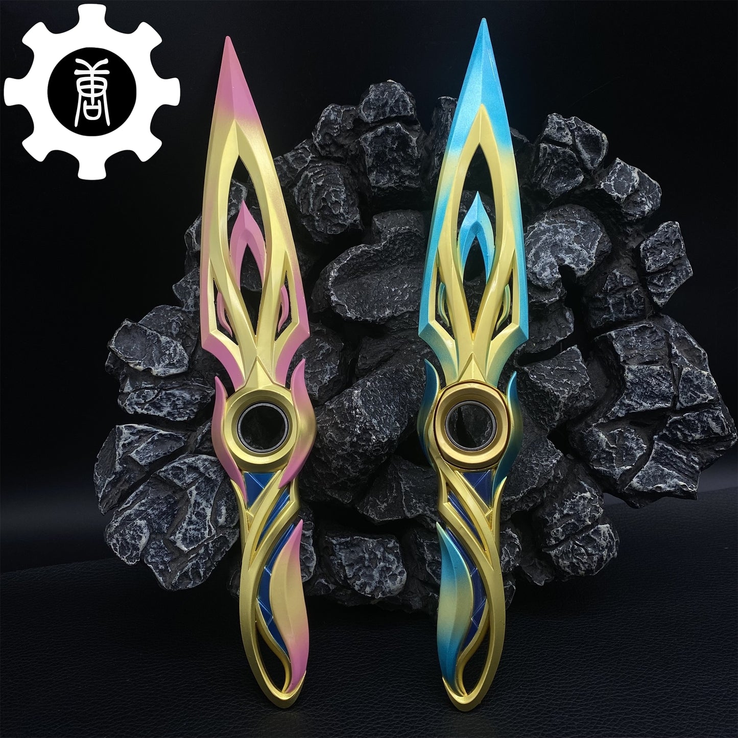 Metal Mystbloom Kunai 11'' Game Prop 2 Colors