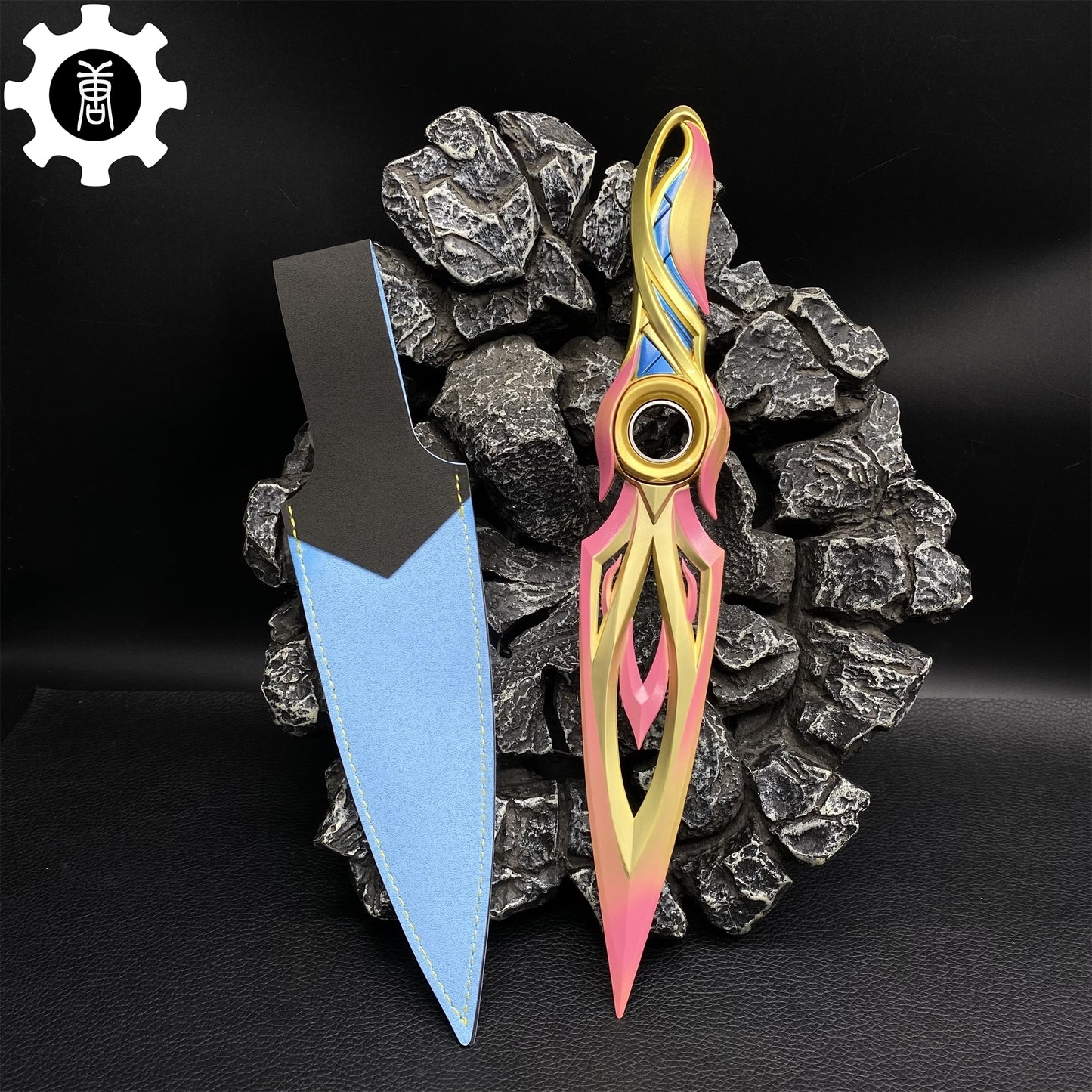 Metal Mystbloom Kunai 11'' Game Prop 2 Colors