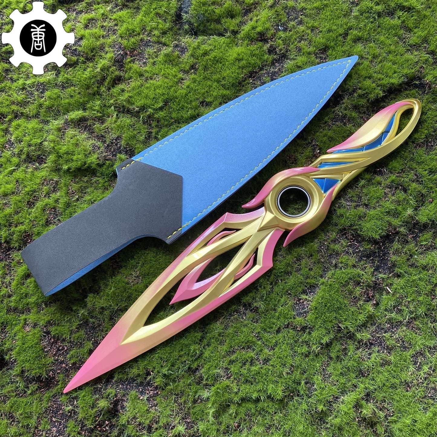 Metal Mystbloom Kunai 11'' Game Prop 2 Colors