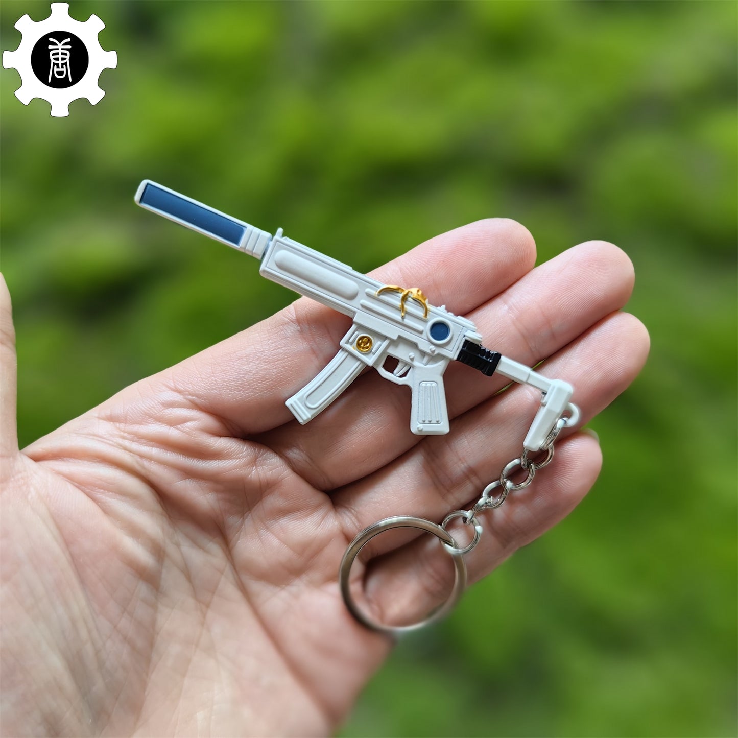 Cool Neptune Spectre Gun Metal Keychain