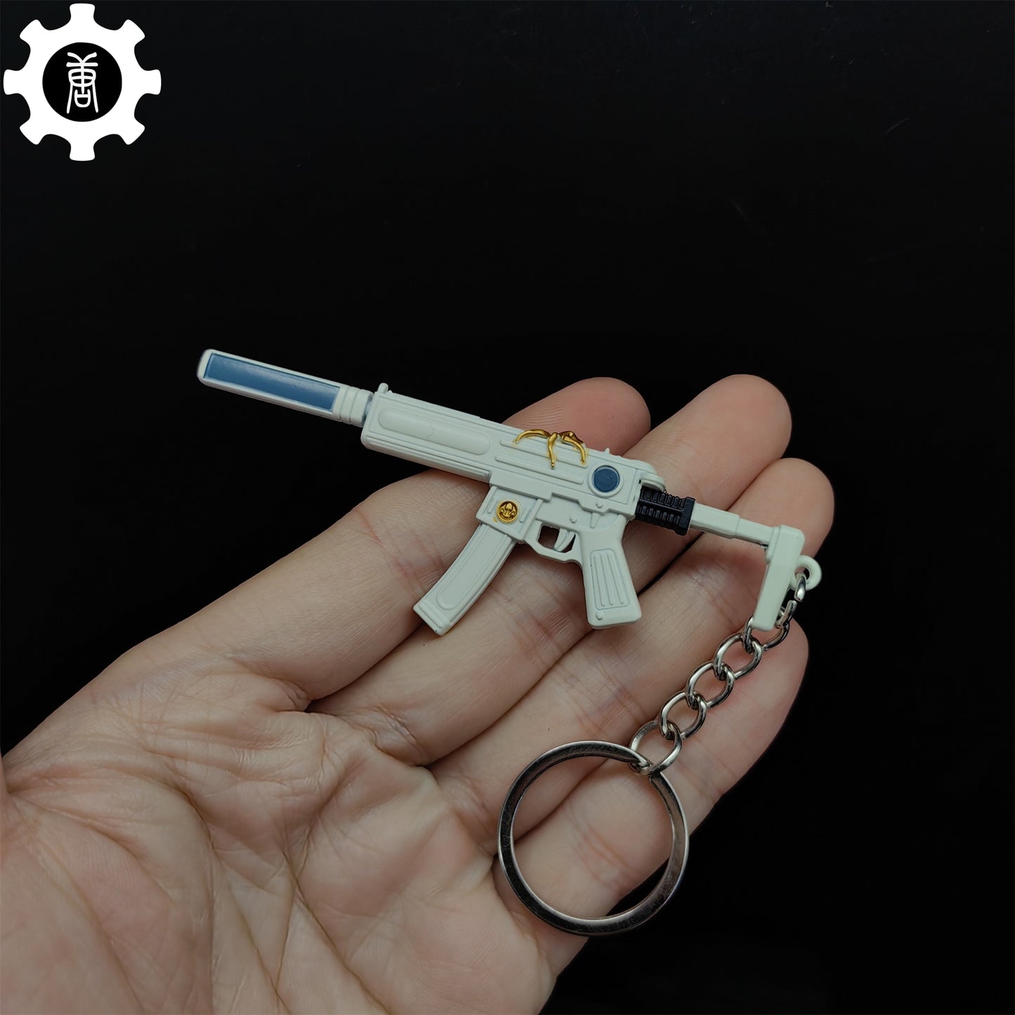 Cool Neptune Spectre Gun Metal Keychain