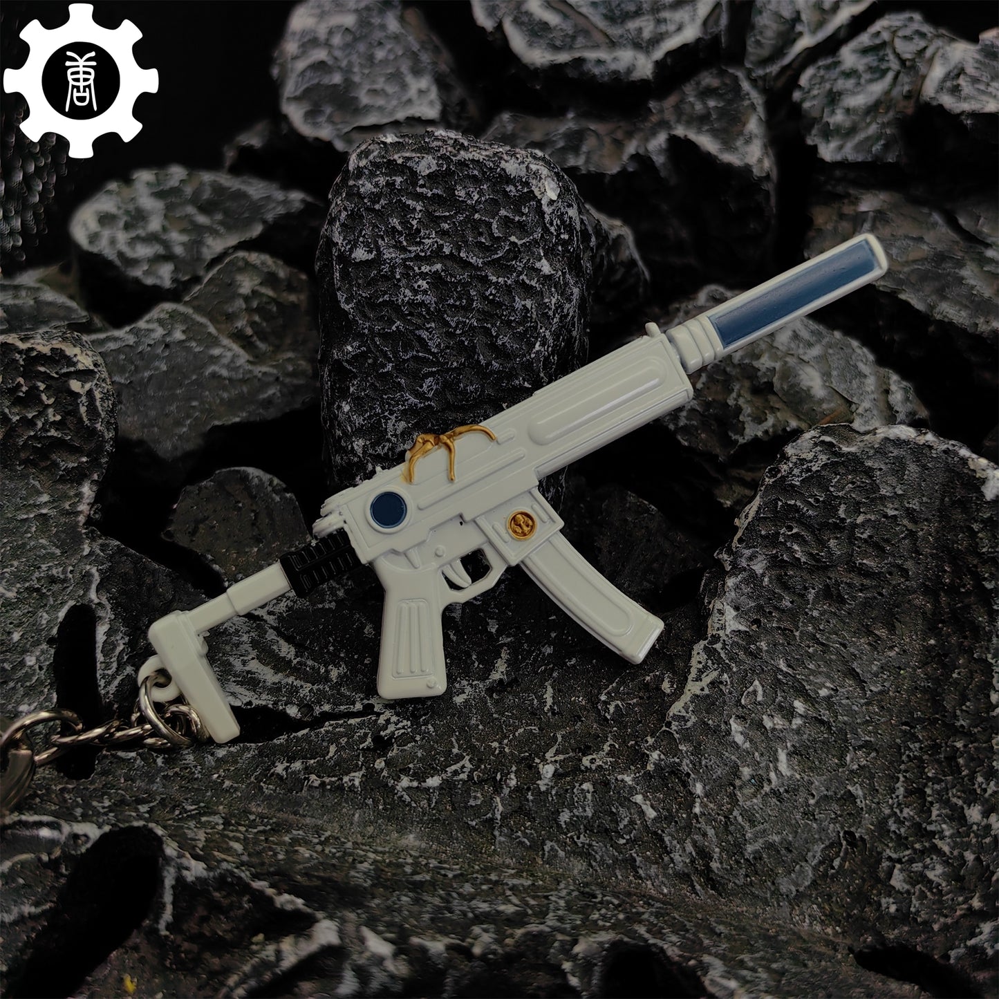 Cool Neptune Spectre Gun Metal Keychain