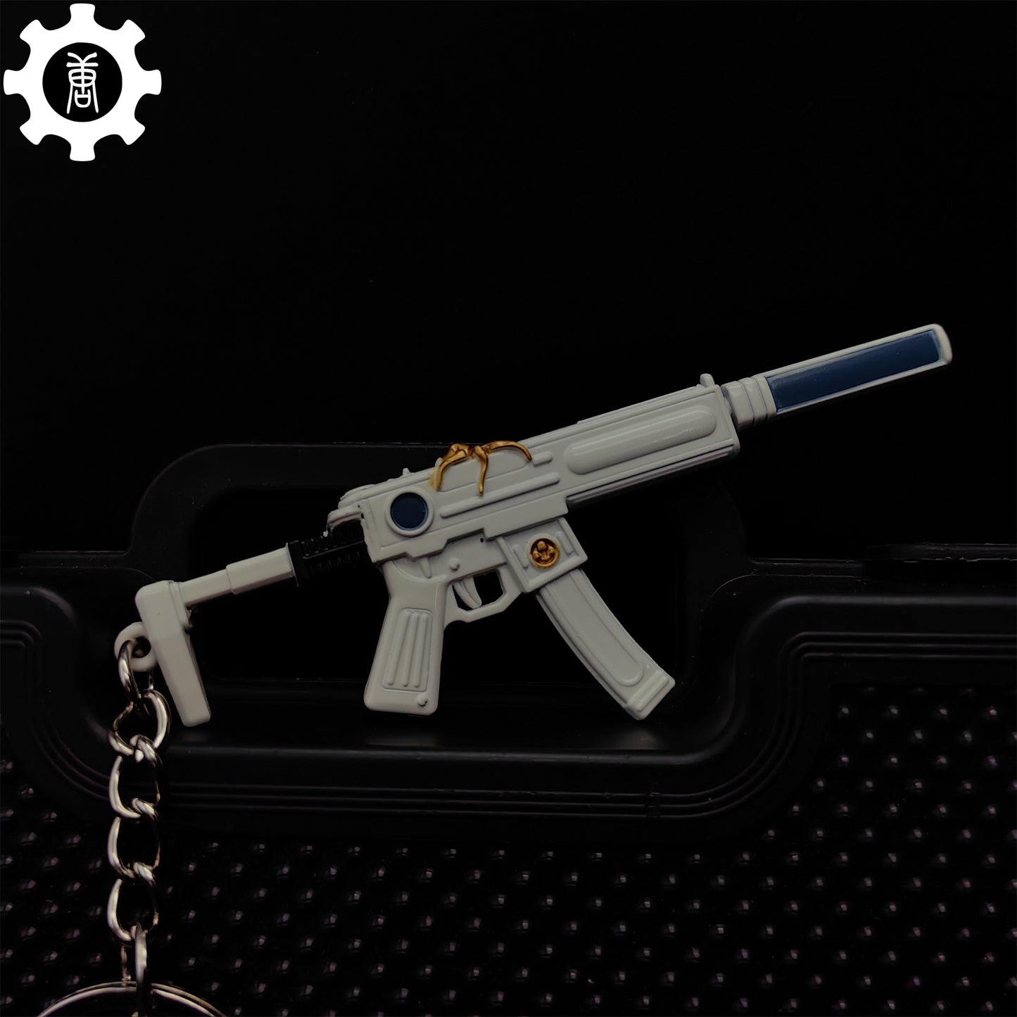 Cool Neptune Spectre Gun Metal Keychain