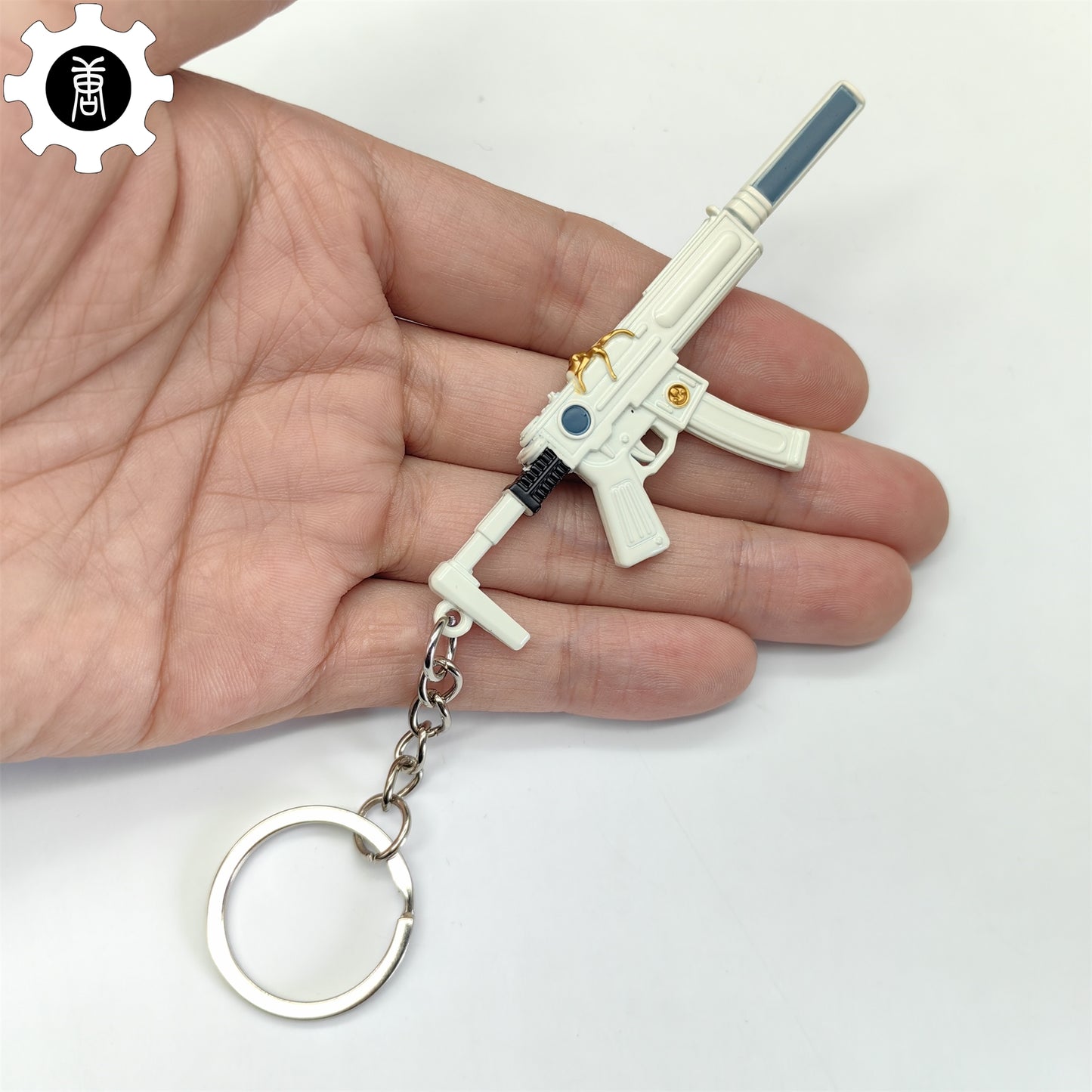 Cool Neptune Spectre Gun Metal Keychain