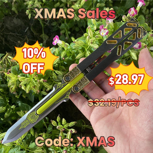 2nd Octane Balisong Metal Model-Octane Heirloom Replica