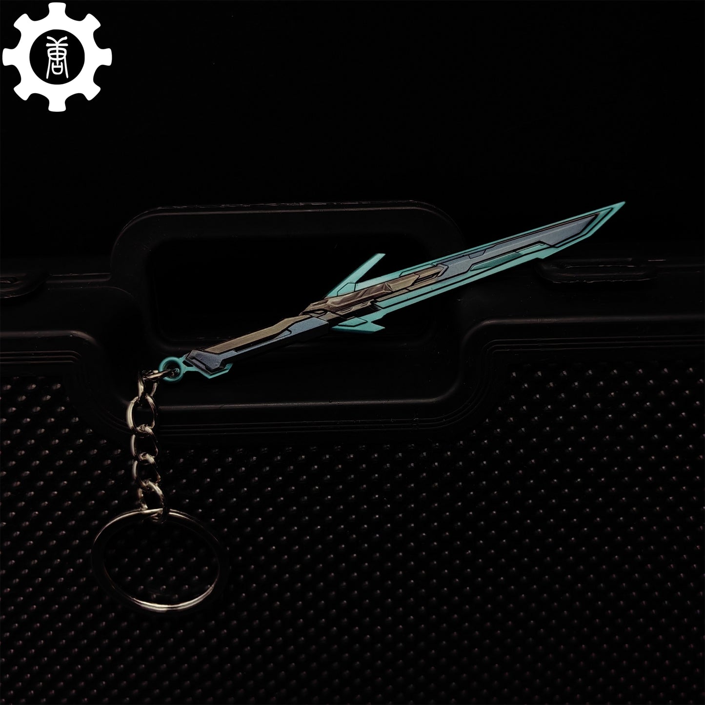 Mini Orion Sword Metal Keychain