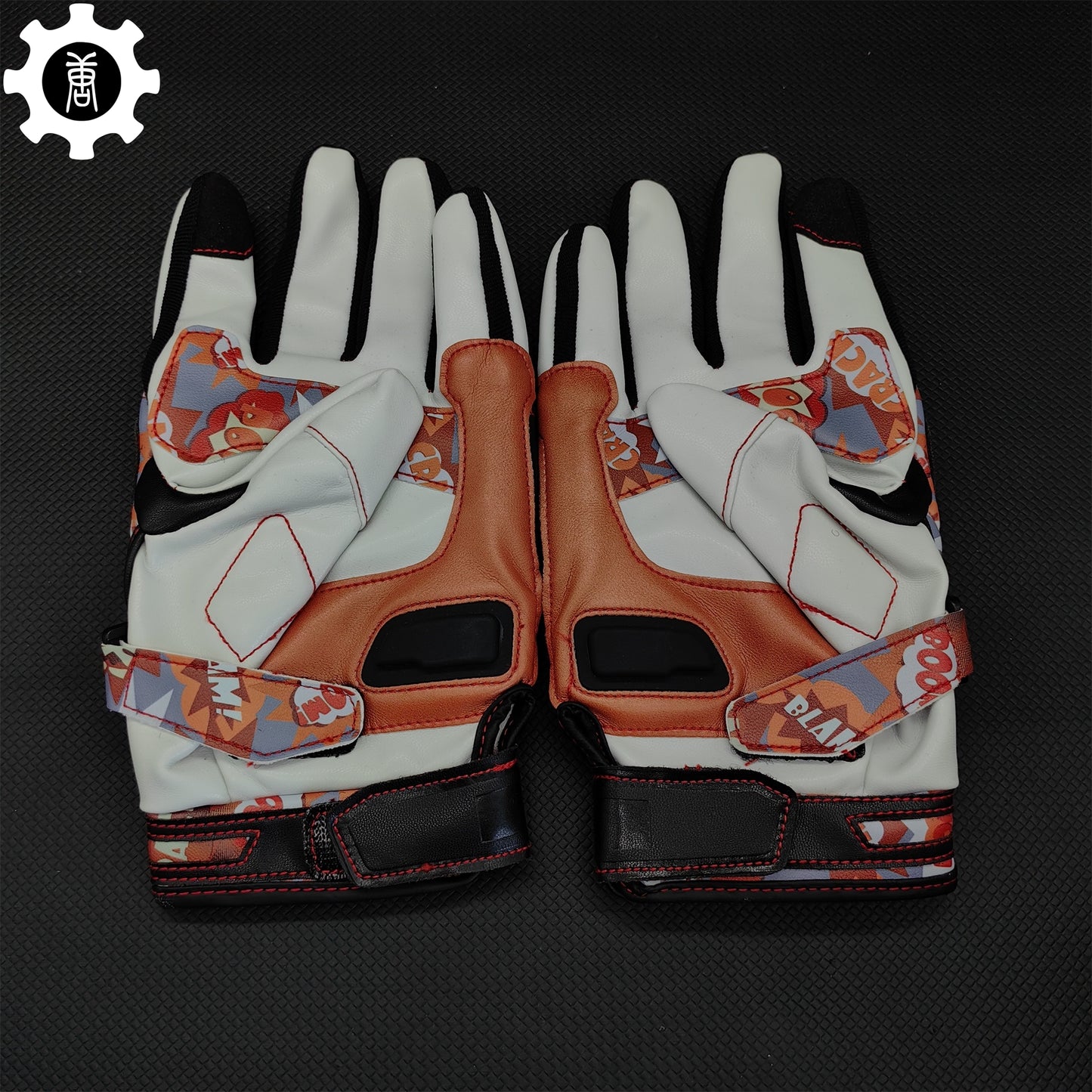 POW Moto Gloves A Pair Game Cosplay Prop