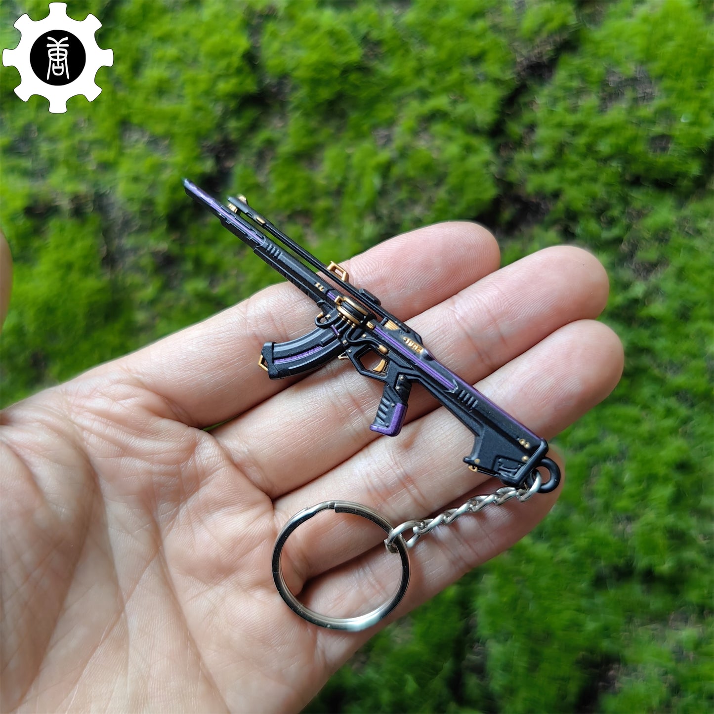 Cool Prelude to Chaos Vandal Gun Metal Keychain