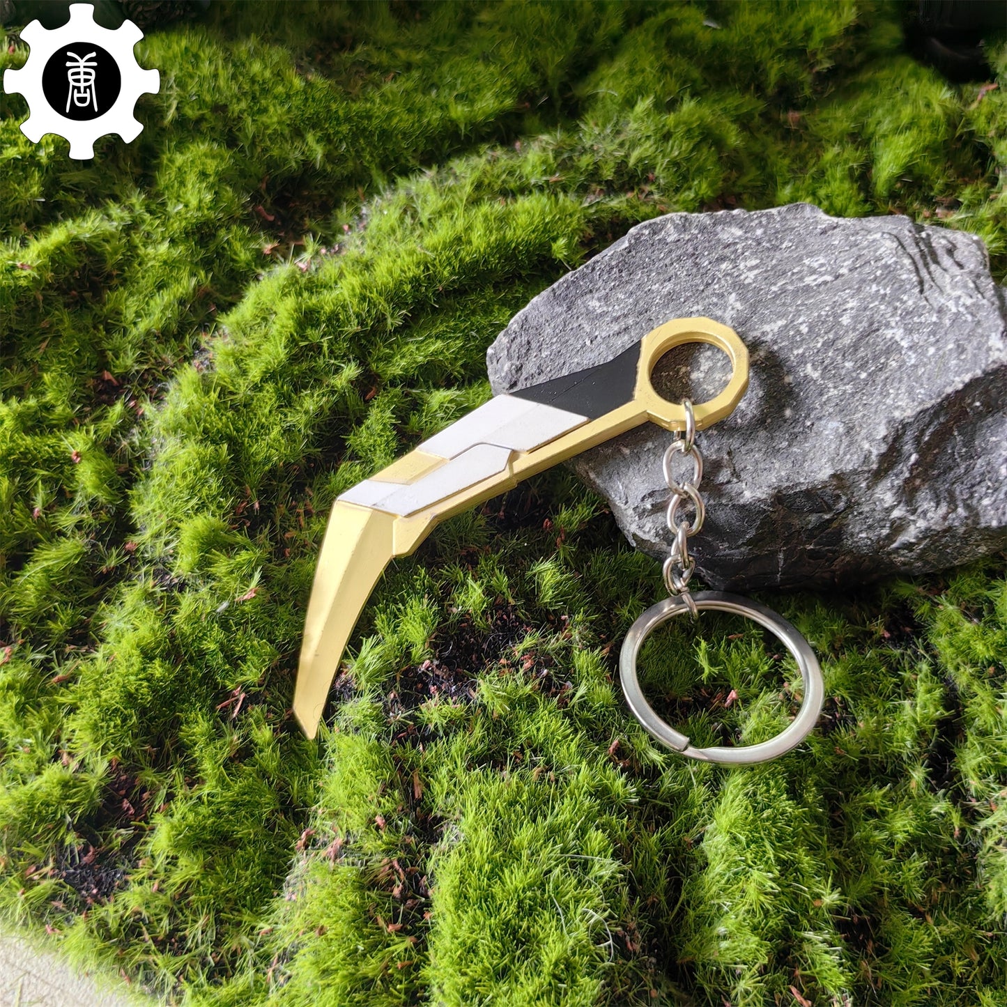 Small Prime 2.0 Karambit Metal Keychain