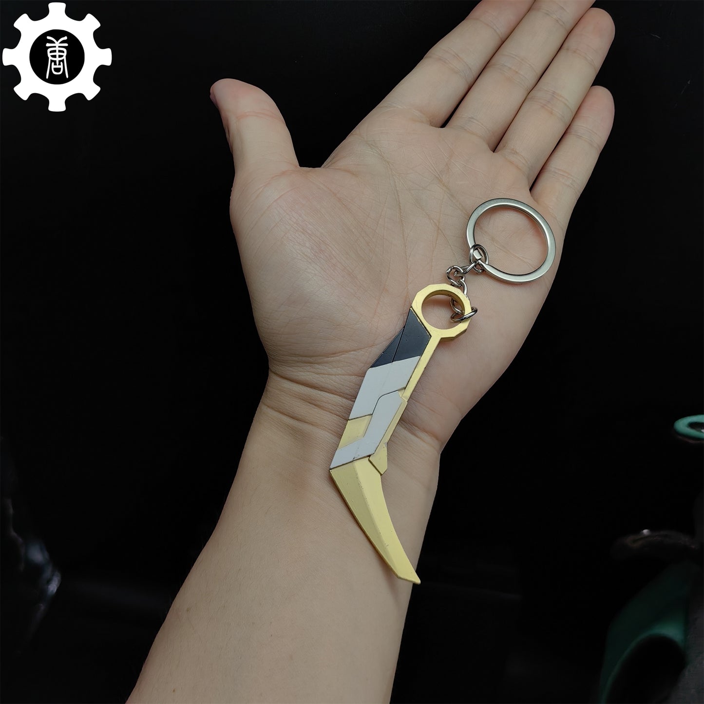 Small Prime 2.0 Karambit Metal Keychain