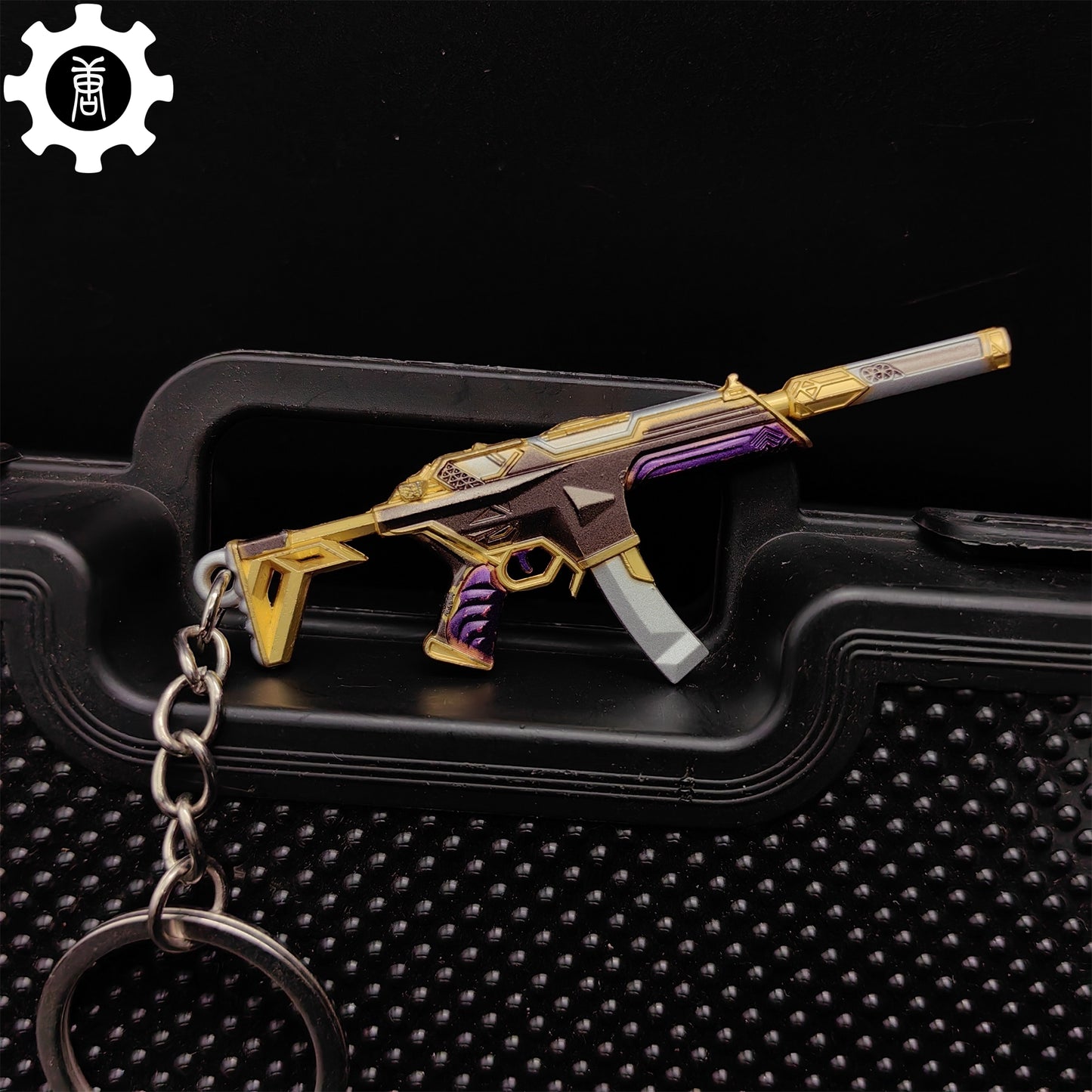 Mini Prime Spectre Gun Metal Keychain