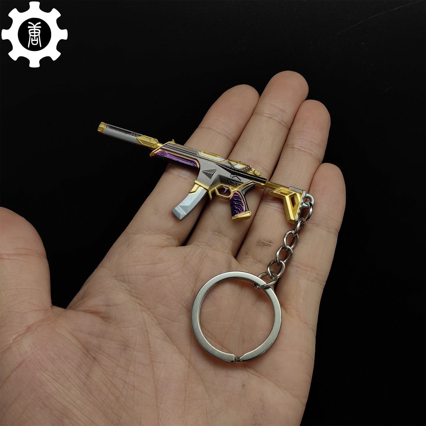 Mini Prime Spectre Gun Metal Keychain