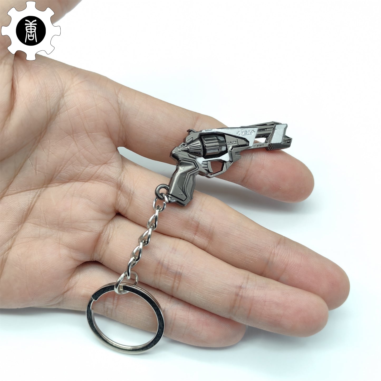 Mini Protocol 781-A Sheriff Gun Metal Keychain