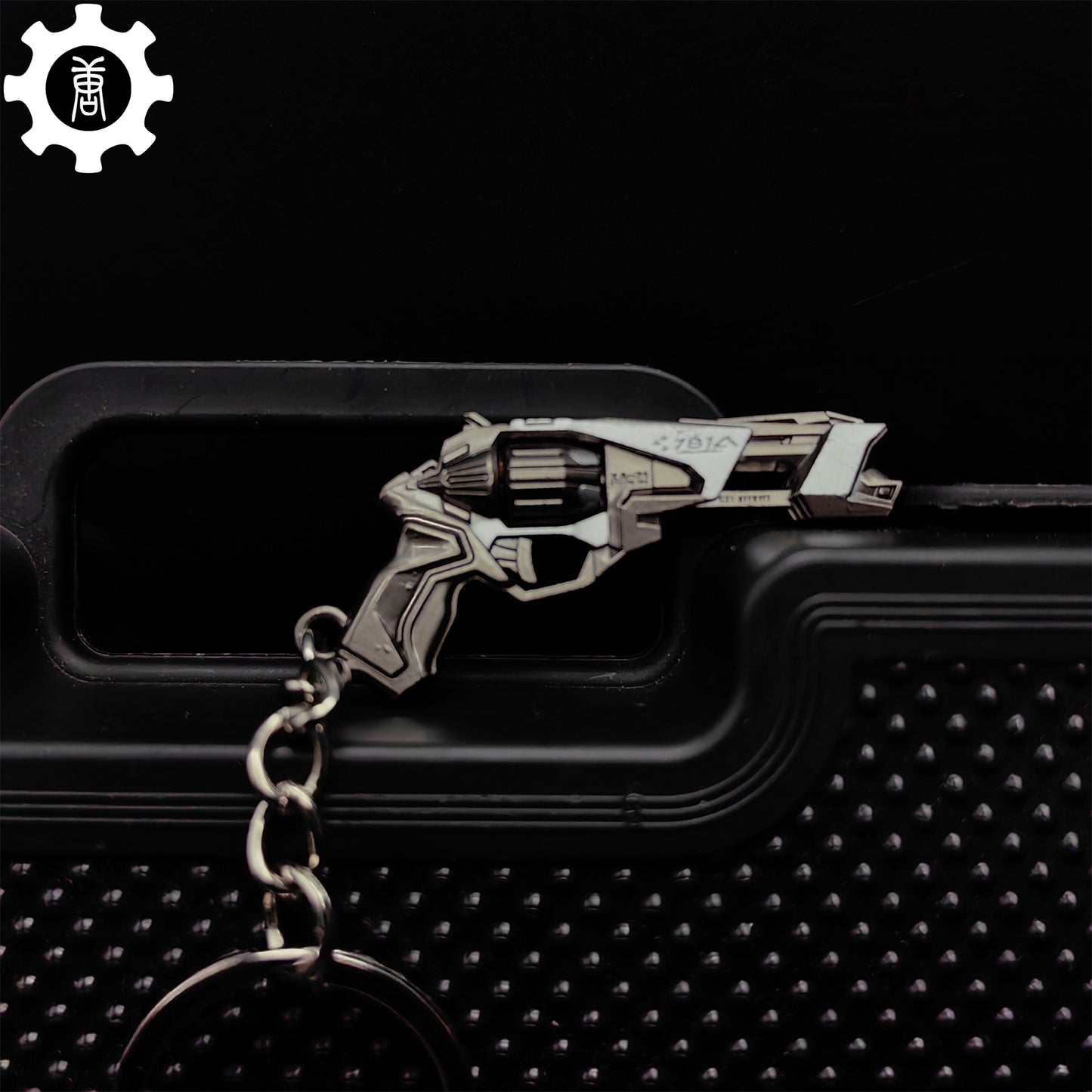 Mini Protocol 781-A Sheriff Gun Metal Keychain