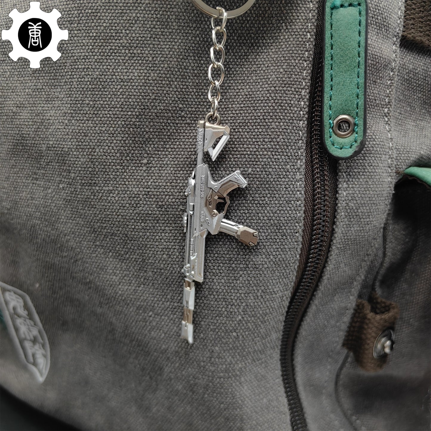 Mini Protocol 781-A Spectre Gun Metal Keychain