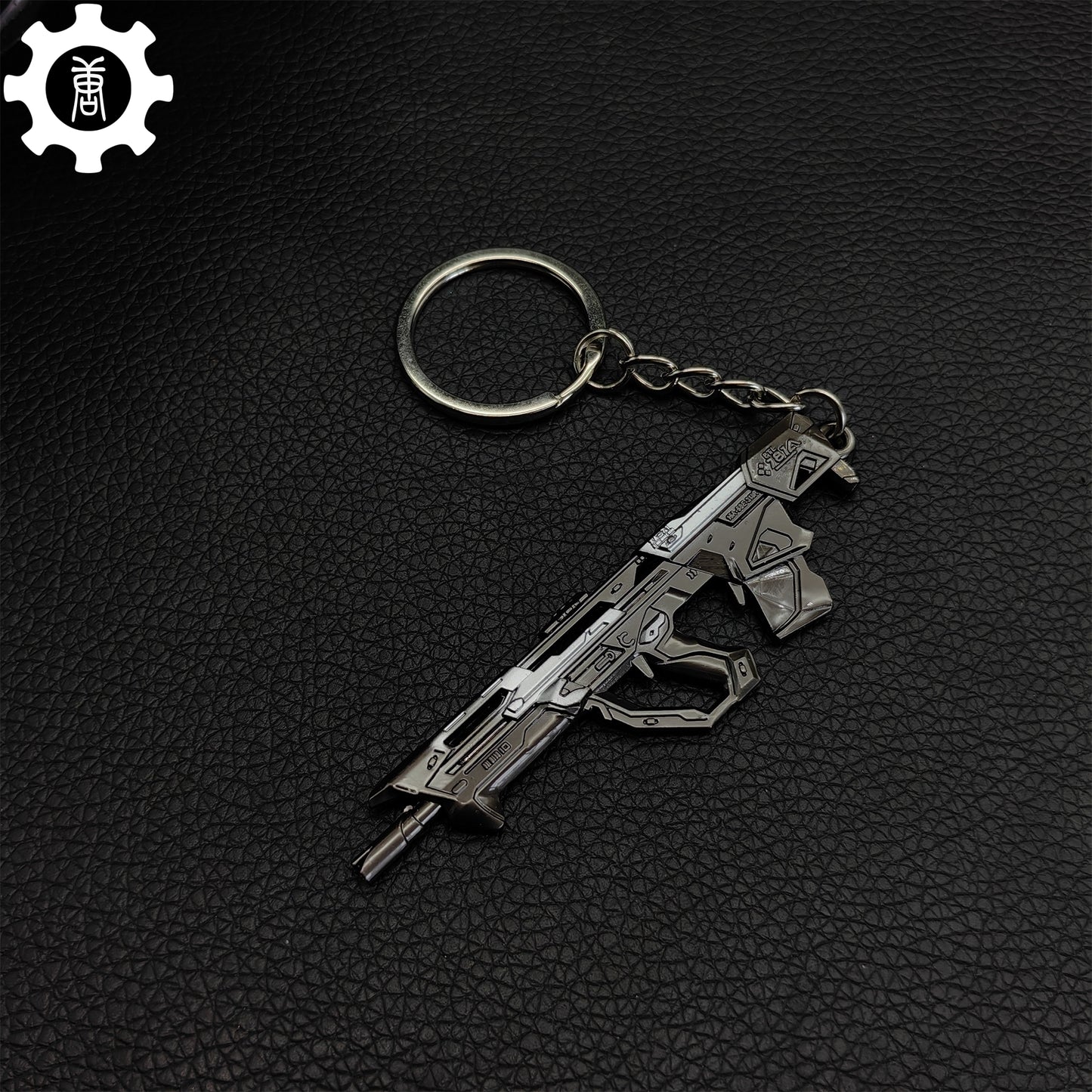 Val Protocol 781-A Bulldog Gun Metal Keychain