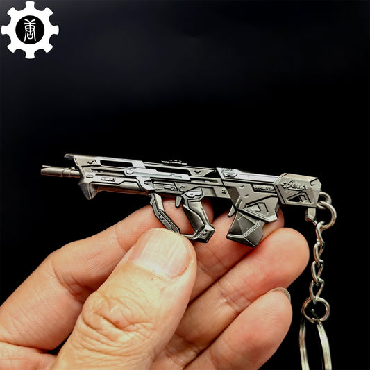 Val Protocol 781-A Bulldog Gun Metal Keychain