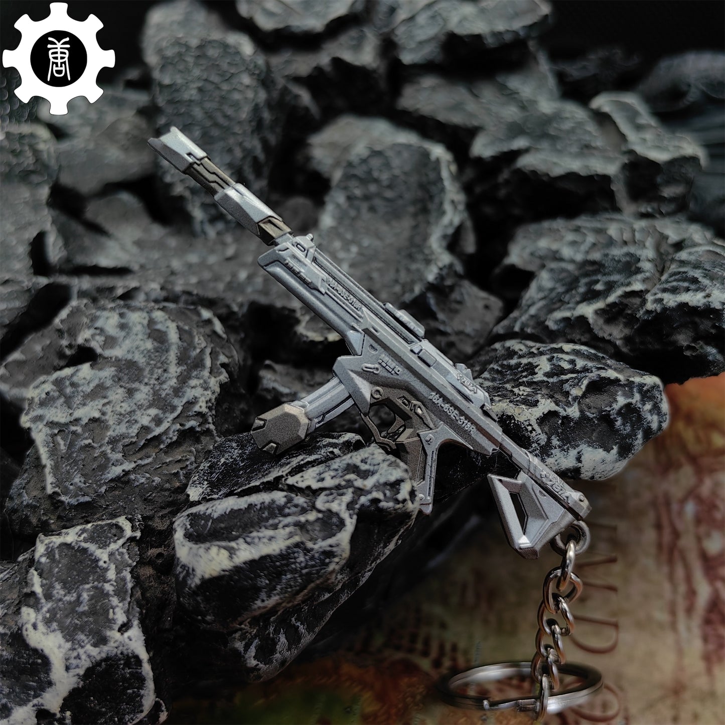 Mini Protocol 781-A Spectre Gun Metal Keychain