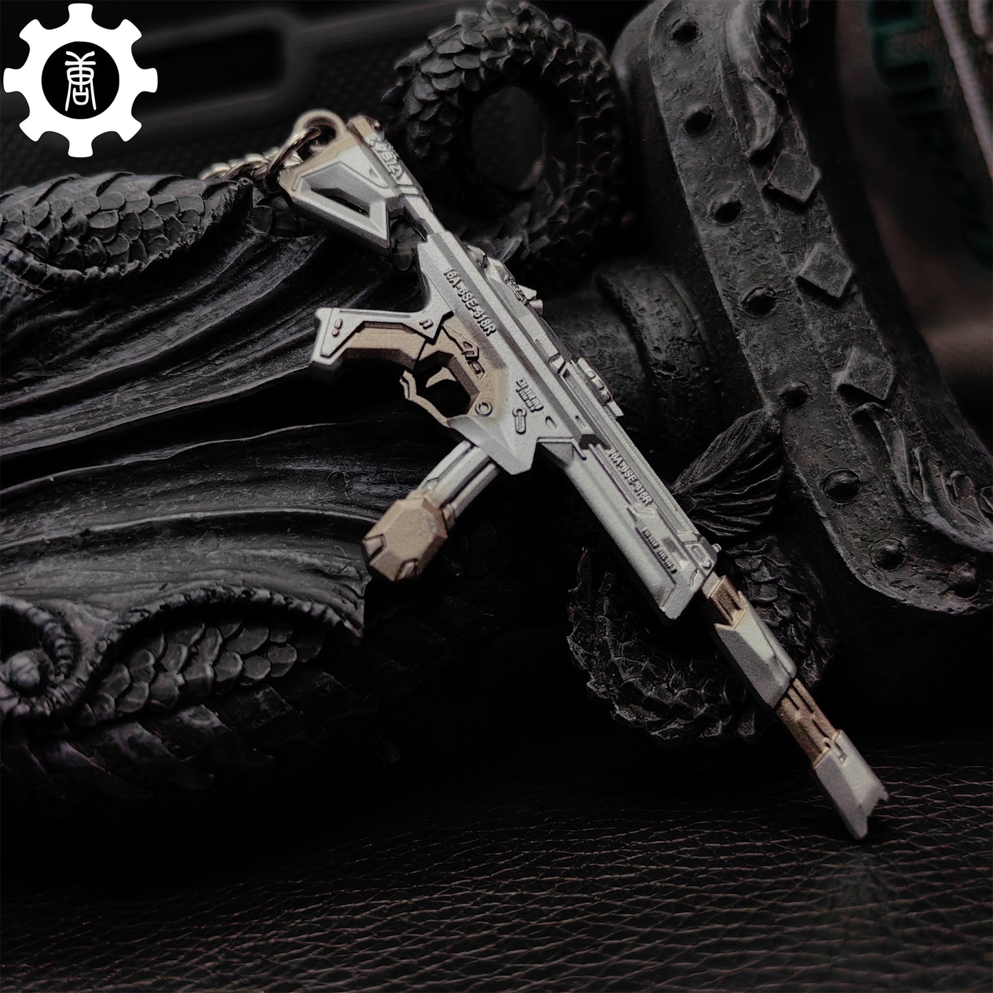 Mini Protocol 781-A Spectre Gun Metal Keychain