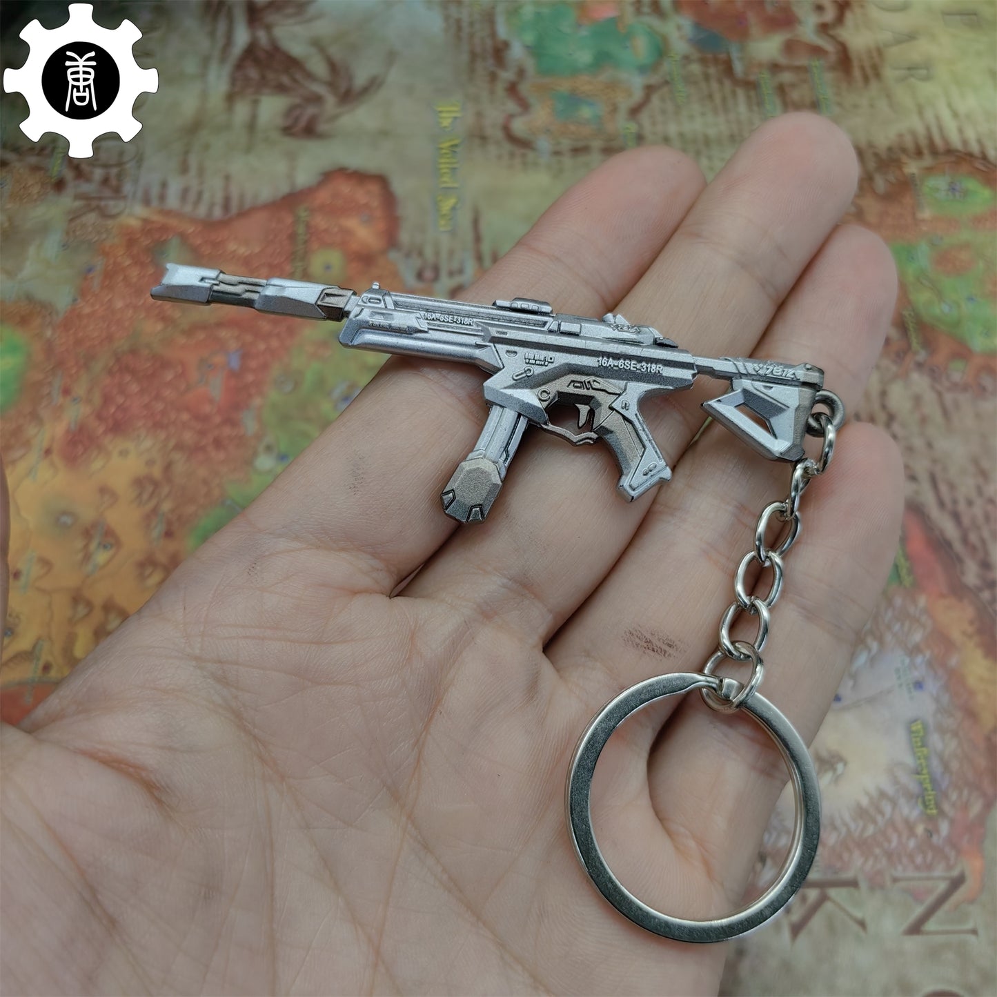 Mini Protocol 781-A Spectre Gun Metal Keychain