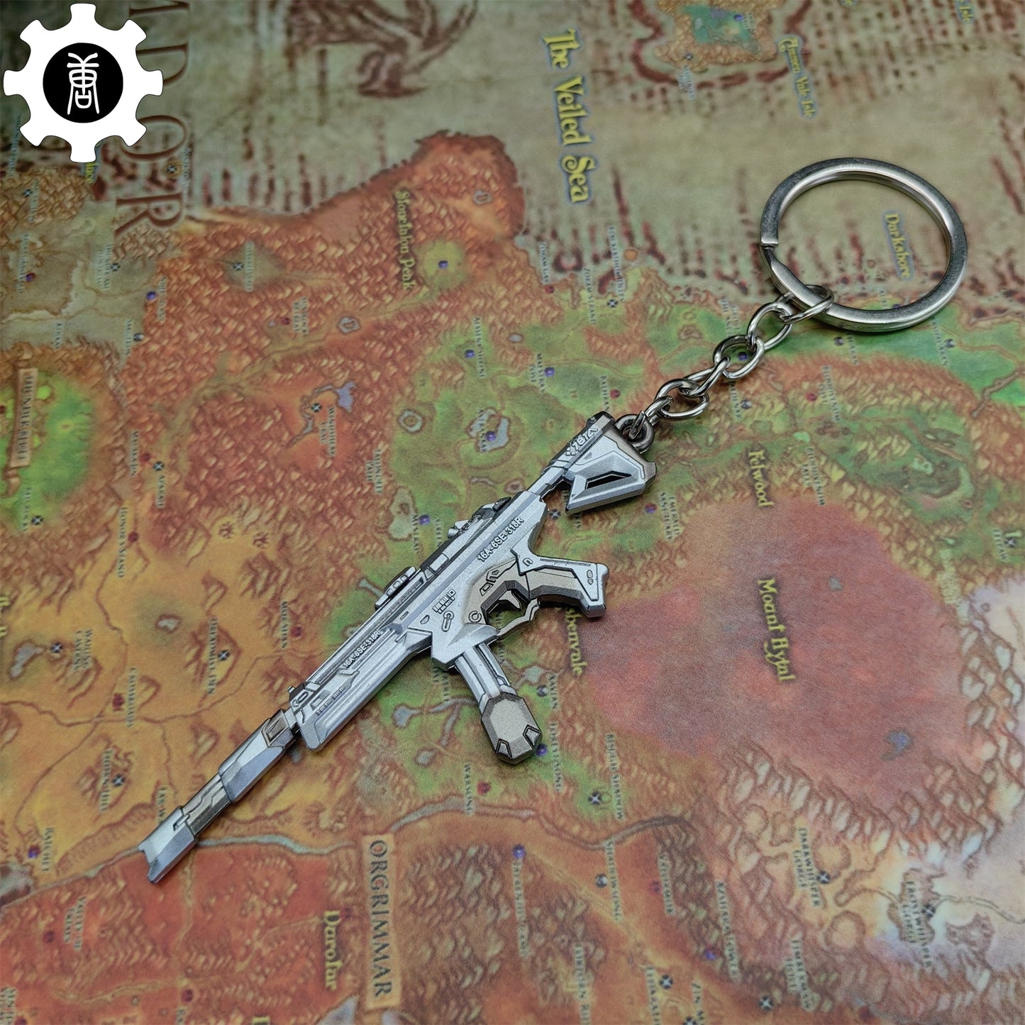 Mini Protocol 781-A Spectre Gun Metal Keychain