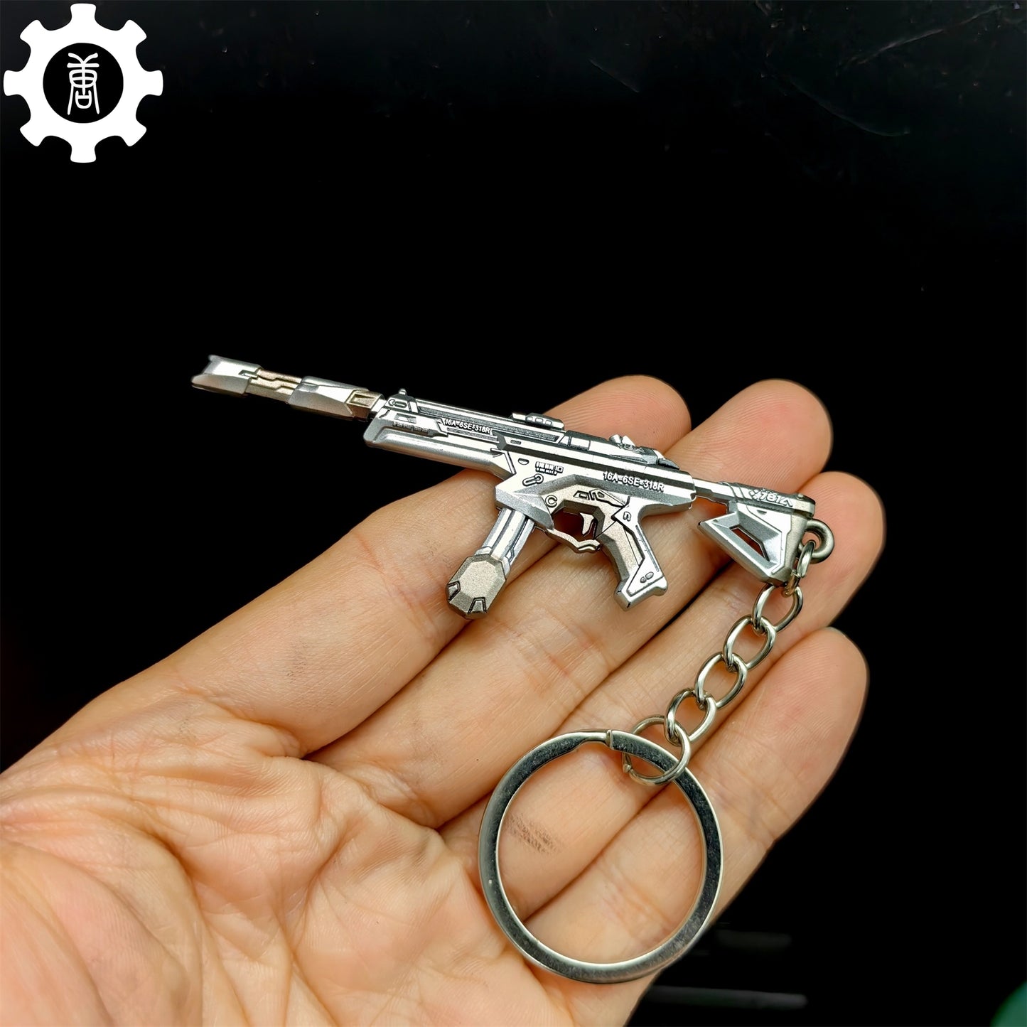 Mini Protocol 781-A Spectre Gun Metal Keychain