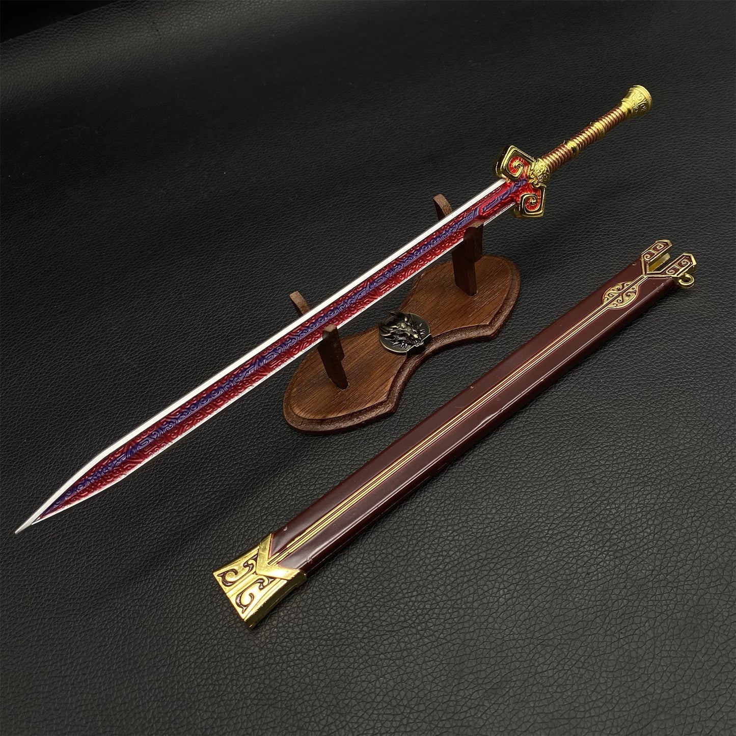 RAINBOW Sword Metal Craft Weapon Replica