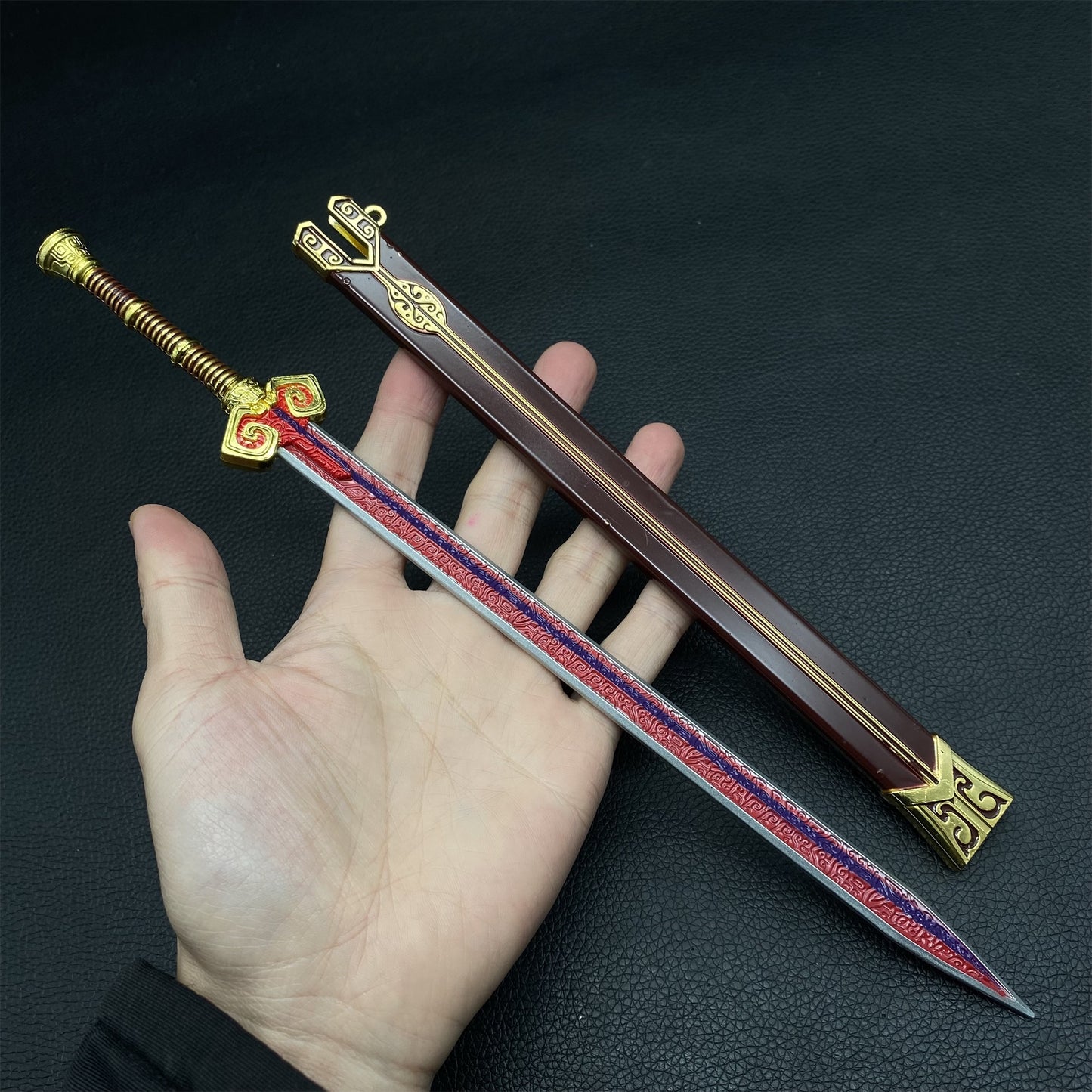 RAINBOW Sword Metal Craft Weapon Replica