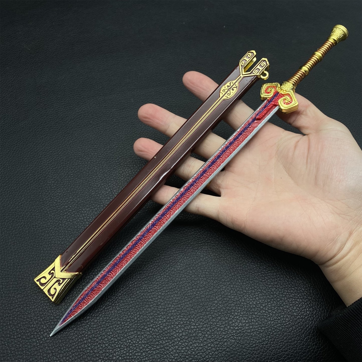 RAINBOW Sword Metal Craft Weapon Replica